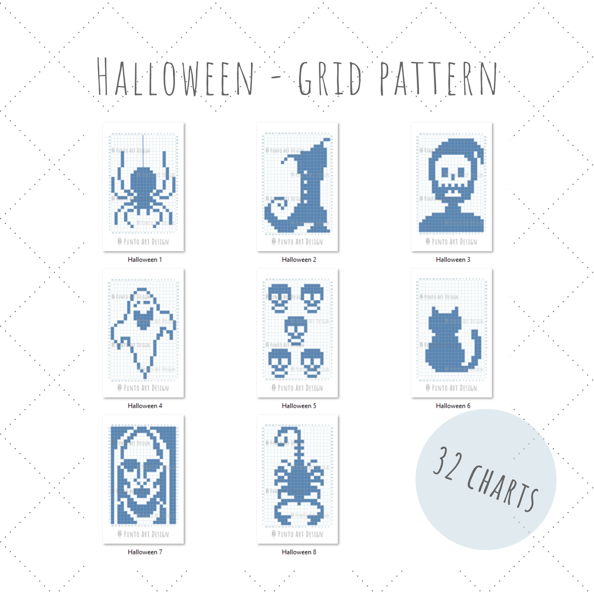 Graph Paper 32 X 32 Grid Free Printable