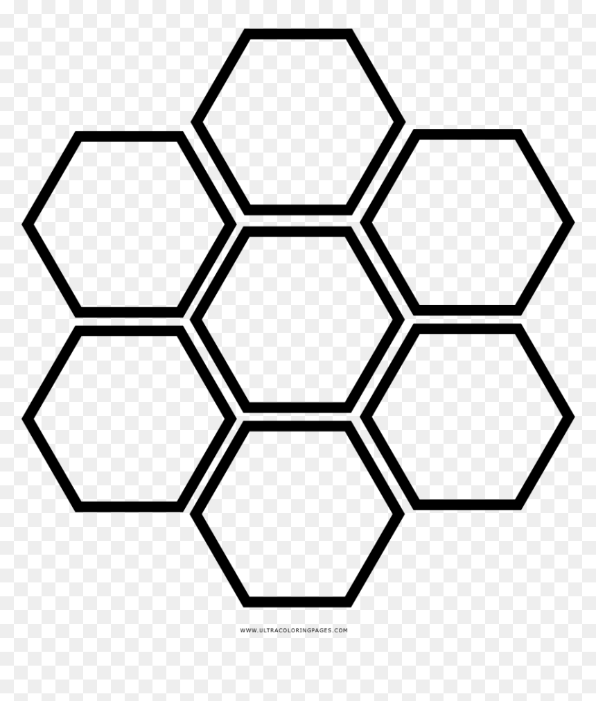 Free Printable Hexagon Graph Paper
