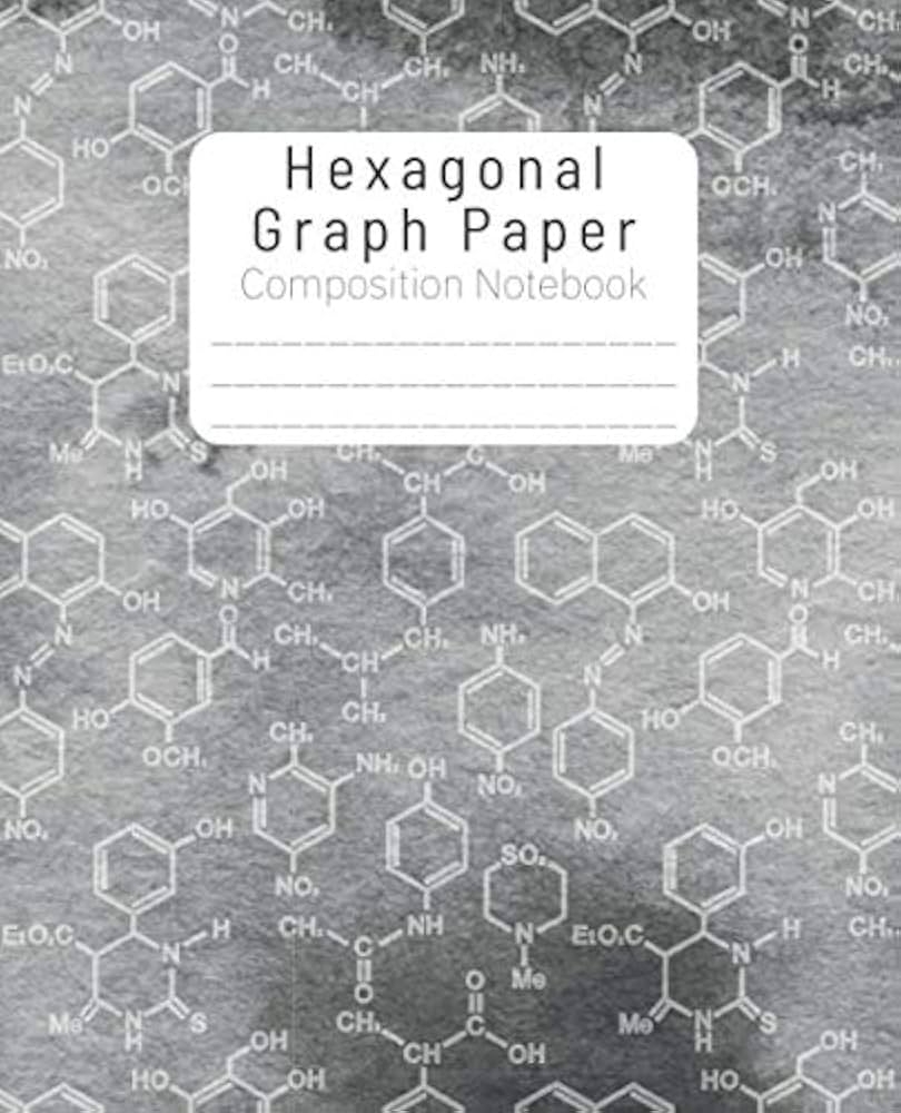 Hexagonal Graph Paper Composition Notebook Hexagonal Grid Paper Notebook And Organic Chemistry Journal Organic Chemistry Hexagonal Graph Paper Notebook And Hexagonal Journal Press East West 9798666320822 Amazon Books
