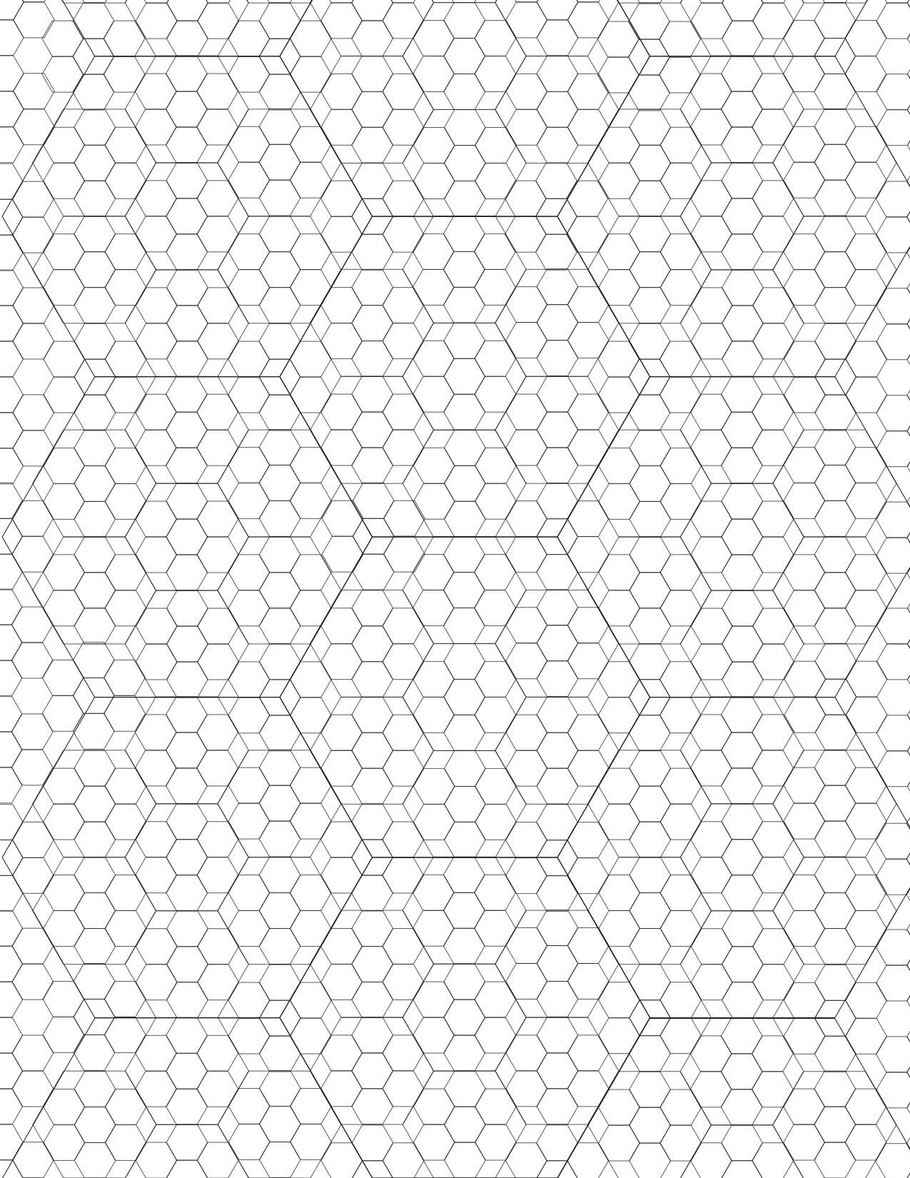Hexagon On Graph Paper