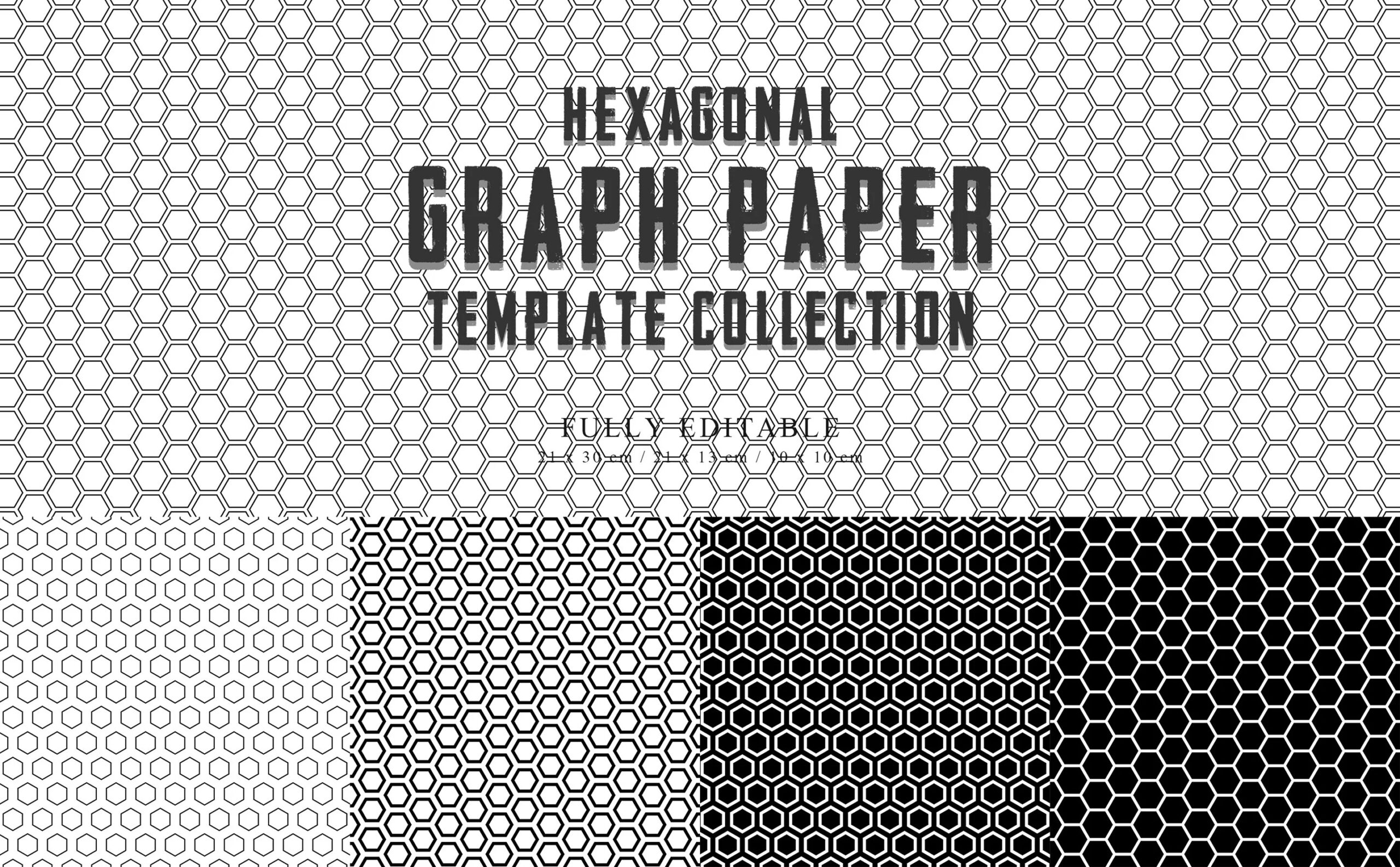Regular Hexagon On Graph Paper