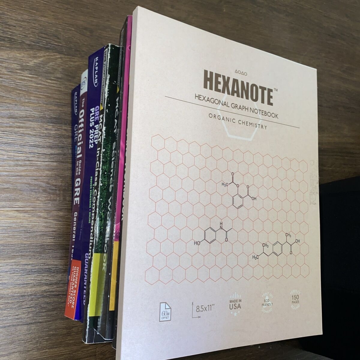 HEXANOTE Hexagonal Graph Notebook Organic Chemistry 150 Pages Hexago NEW 9781985109506 EBay