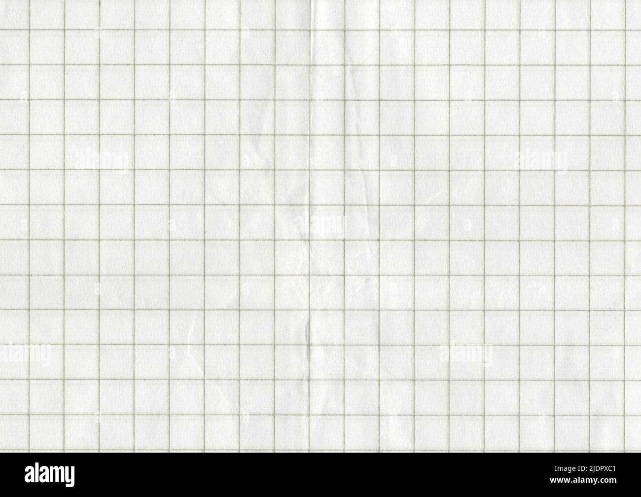 High Resolution Large Image Of A White Uncoated Checkered Graph Paper Scan Wrinkled Weathered Old Thin Textbook Paper With Gray Checkers Copy Space Fo Stock Photo Alamy