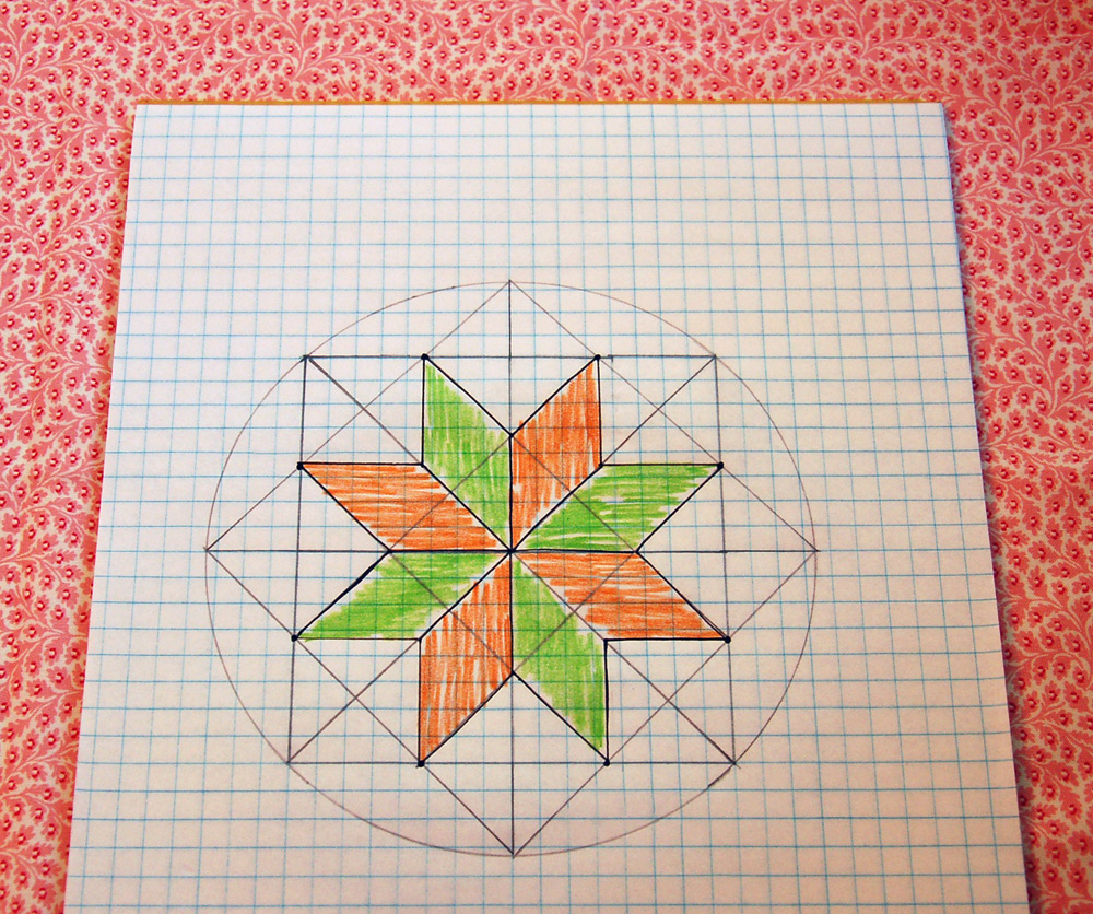 Drawing Quilt Patterns On Graph Paper