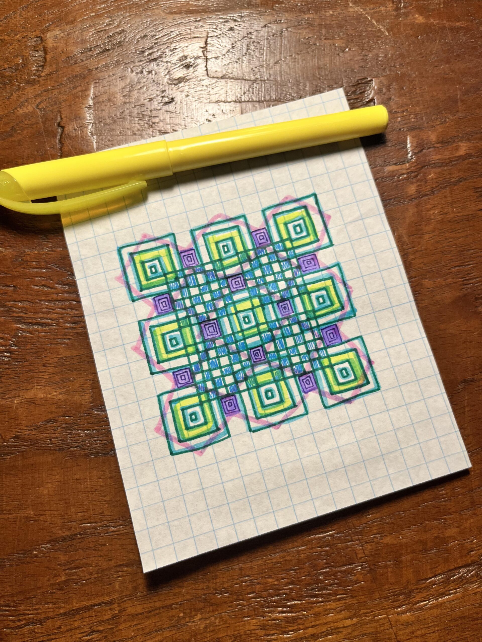 I ve Been Doodling Variations Of This Pattern The Last Couple Of Days And I Enjoy It A Lot R doodles