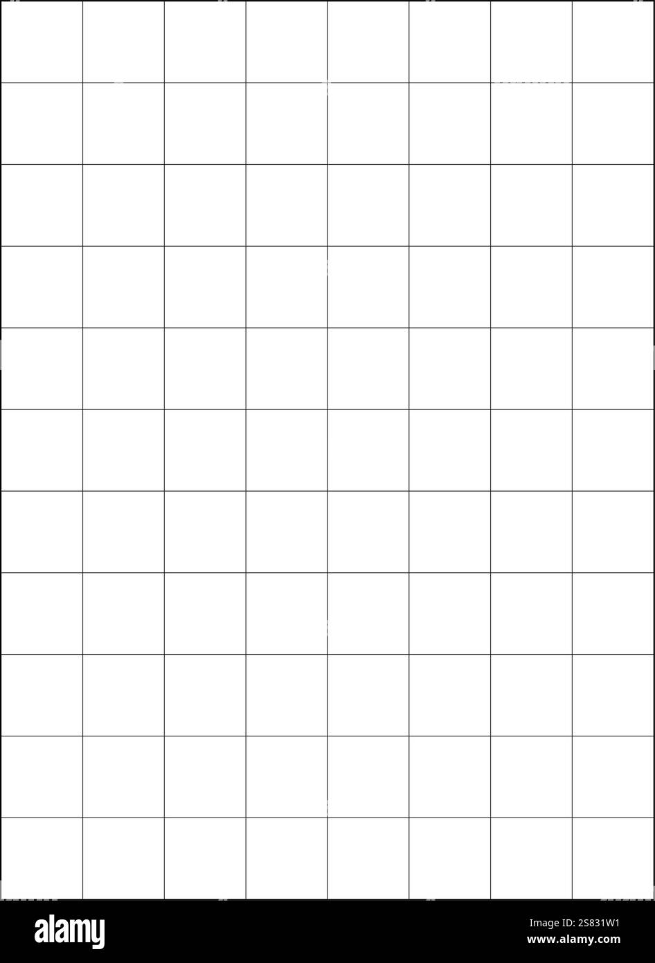 Inch Square Grid Black And White Stock Photos Images Alamy