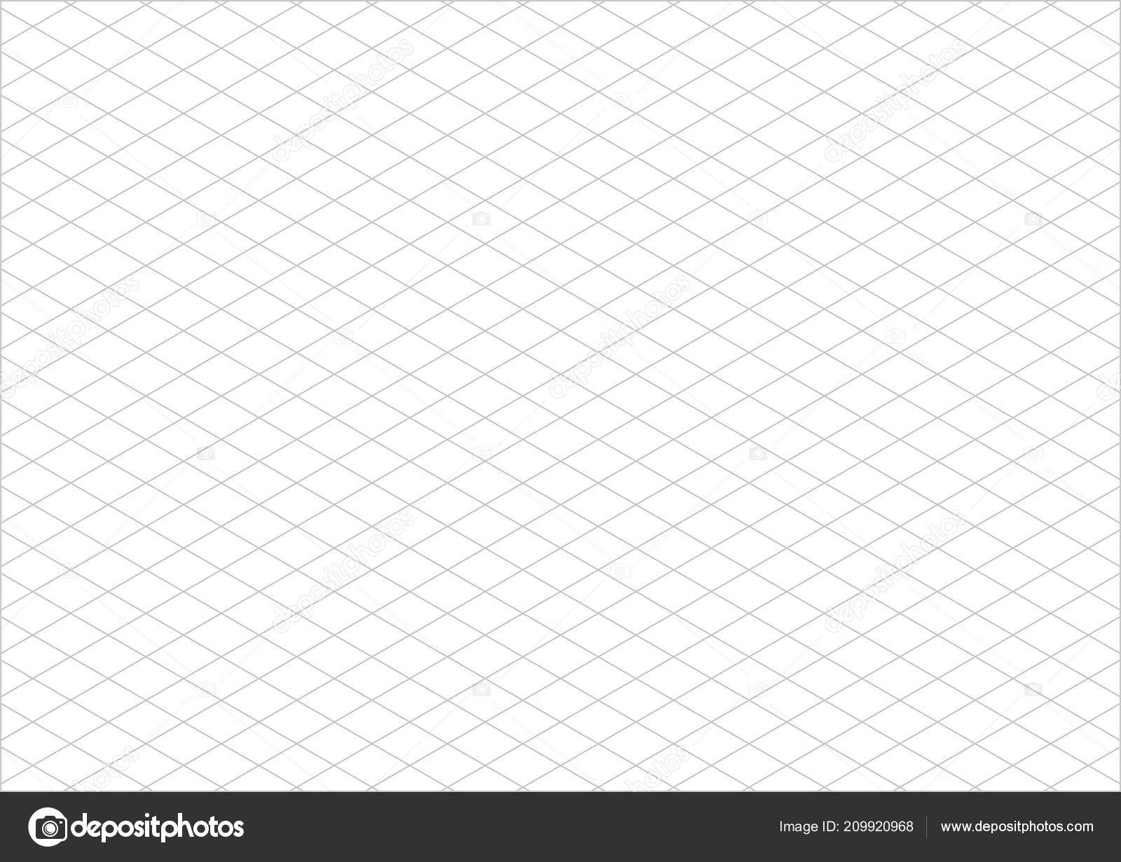 Isometric Grid Paper Landscape Vector Stock Vector By attaphongw 209920968