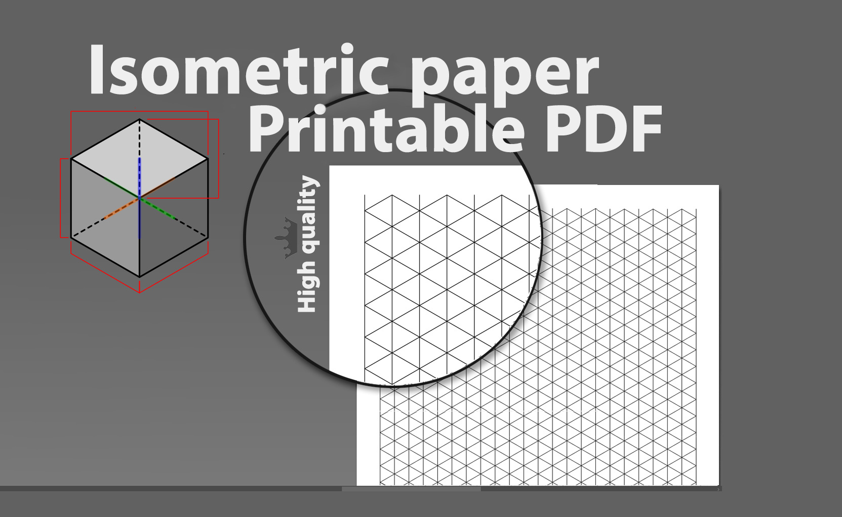 Isometric Line Paper PDF Color Test Page Worksheets Library