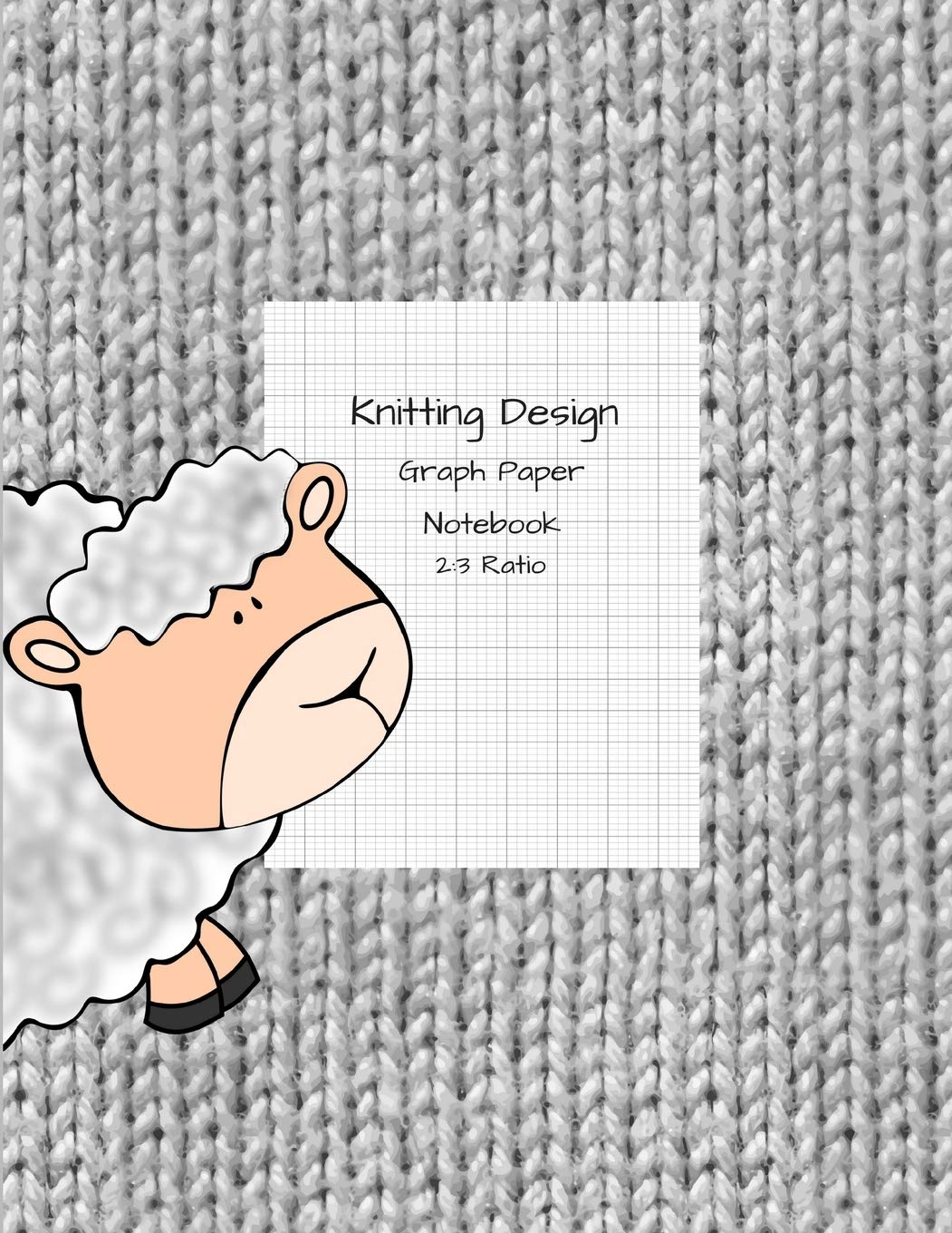 Knitting Design Graph Paper Notebook Blank Knitting Patterns Lamb Book 2 3 Ratio Publishing Addi 9781720218111 Amazon Books