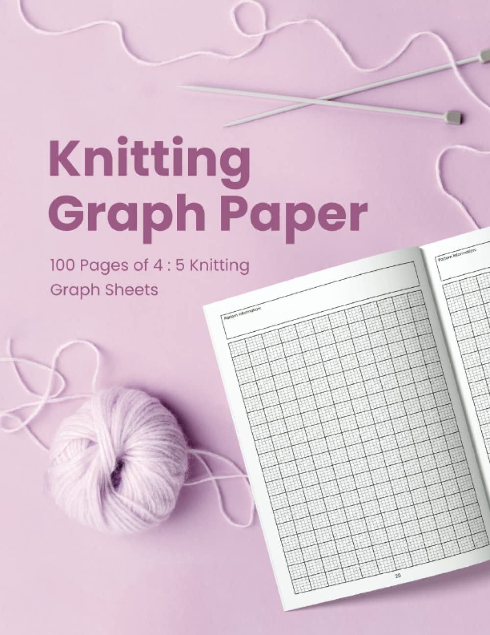 Knitting Graph Paper 4 5 Knitting Graph Sheets Jamaica Ubuy