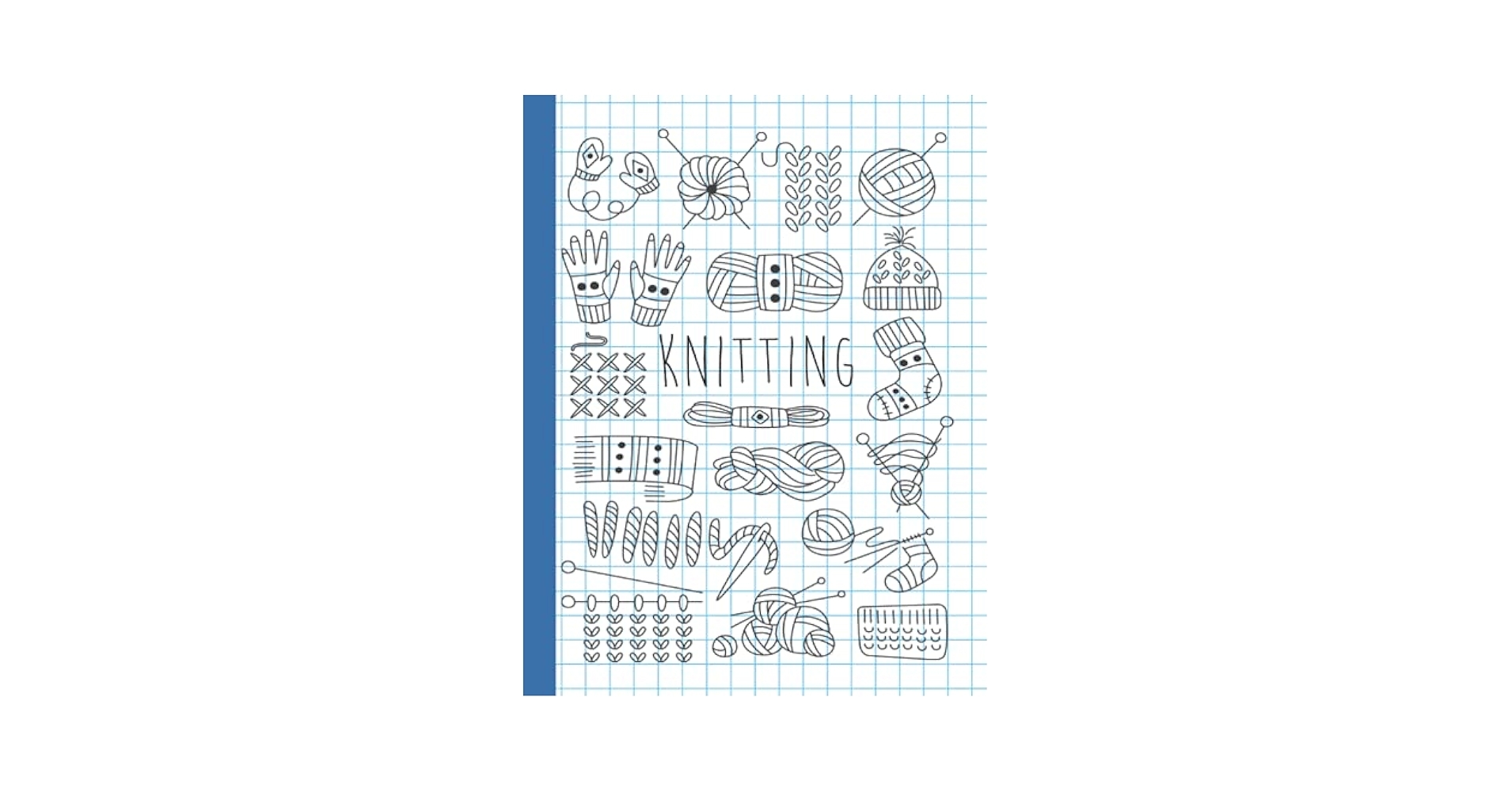 Knitting Graph Paper Notebook 8 5 X 11 Blank Knitting Pattern Chart Grid 2 3 Ratio Useful Gift For Knitters Octopus Red 9798479984587 Amazon Books