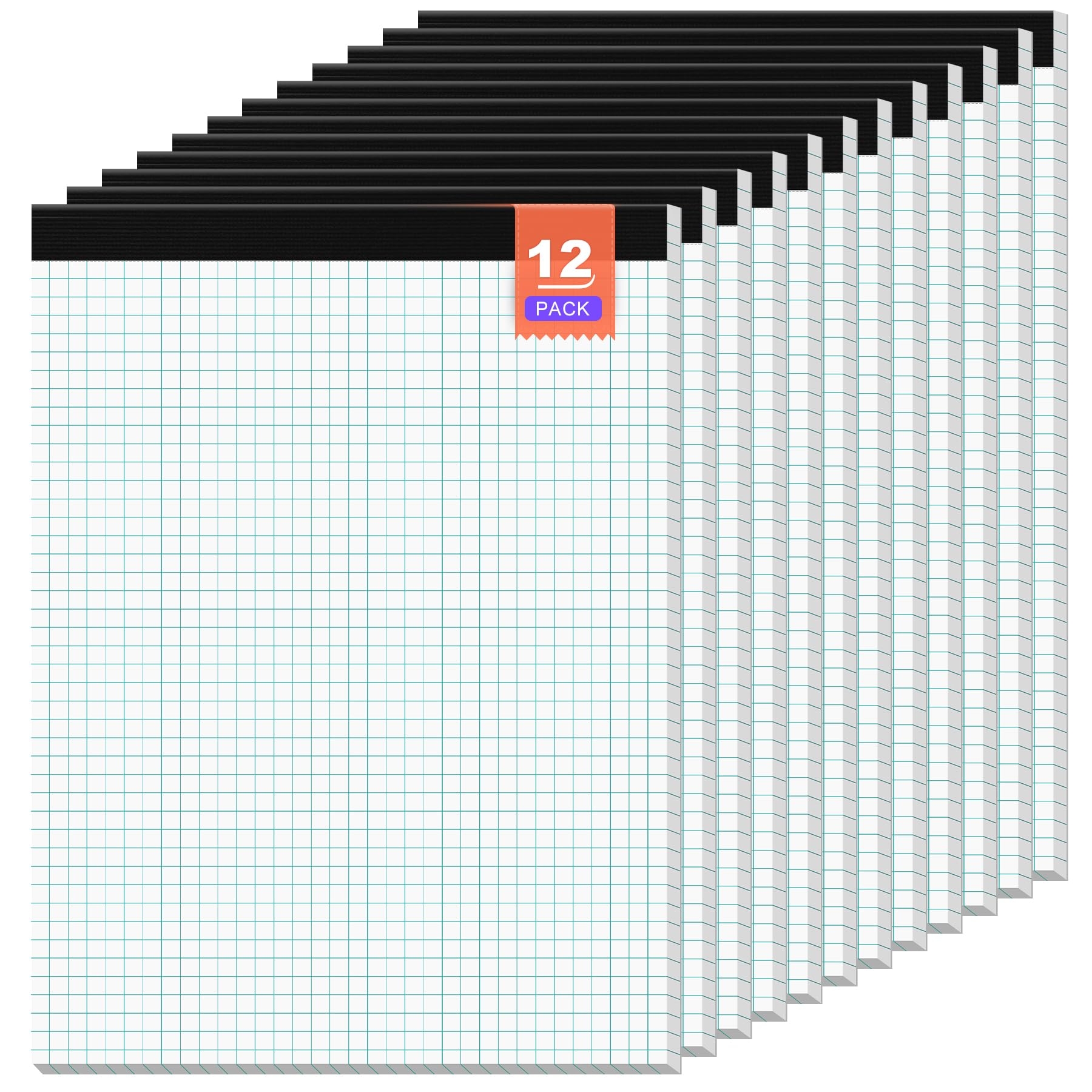 Large Graph Paper Pad 22 X17 1 4 Quad Grid 50 Sheets Vellum Paper