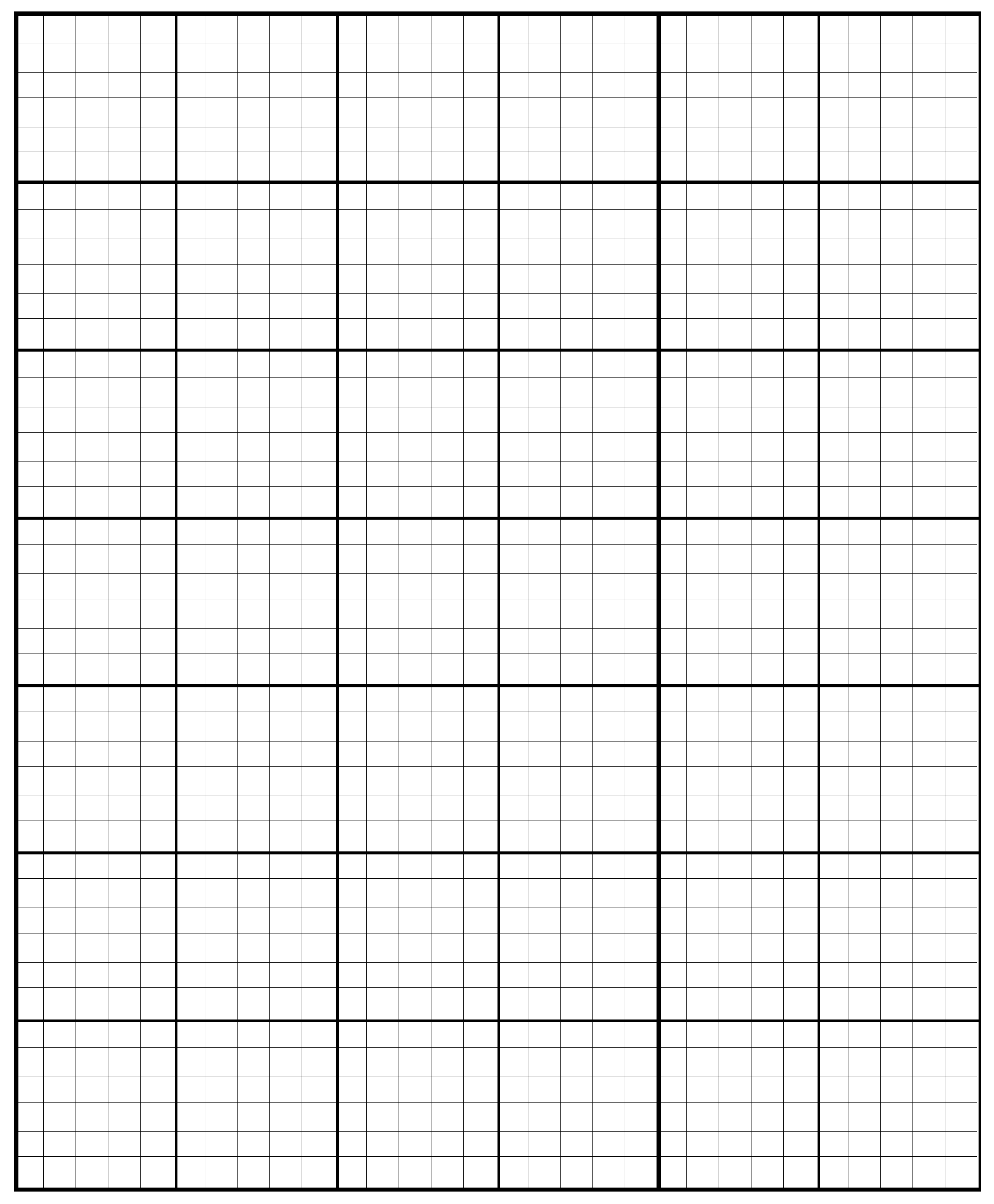 Large Graph Paper Printable Template In PDF Worksheets Library