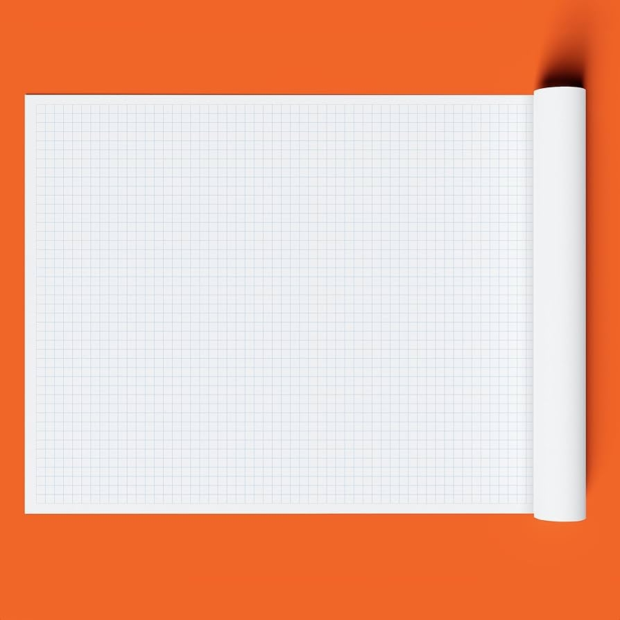 Large Grid Paper Geyer 36 x120 Graph Paper Roll 1 4 Blue Grid For Classroom Drafting Tabletop Gaming 1in Grid Paper Roll