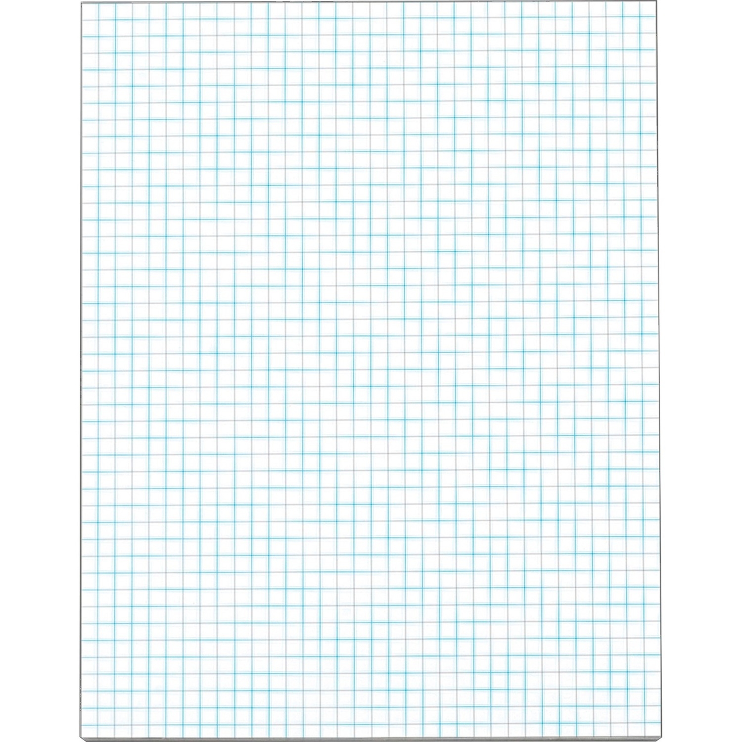Lined Paper Better Office Graph Paper Pad 8 5x11 50 Sheet 4x4 Blue Grid Double Sided Loose Leaf Paper Wide Ruled