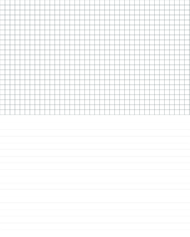 Printable Blank Graph Paper Template