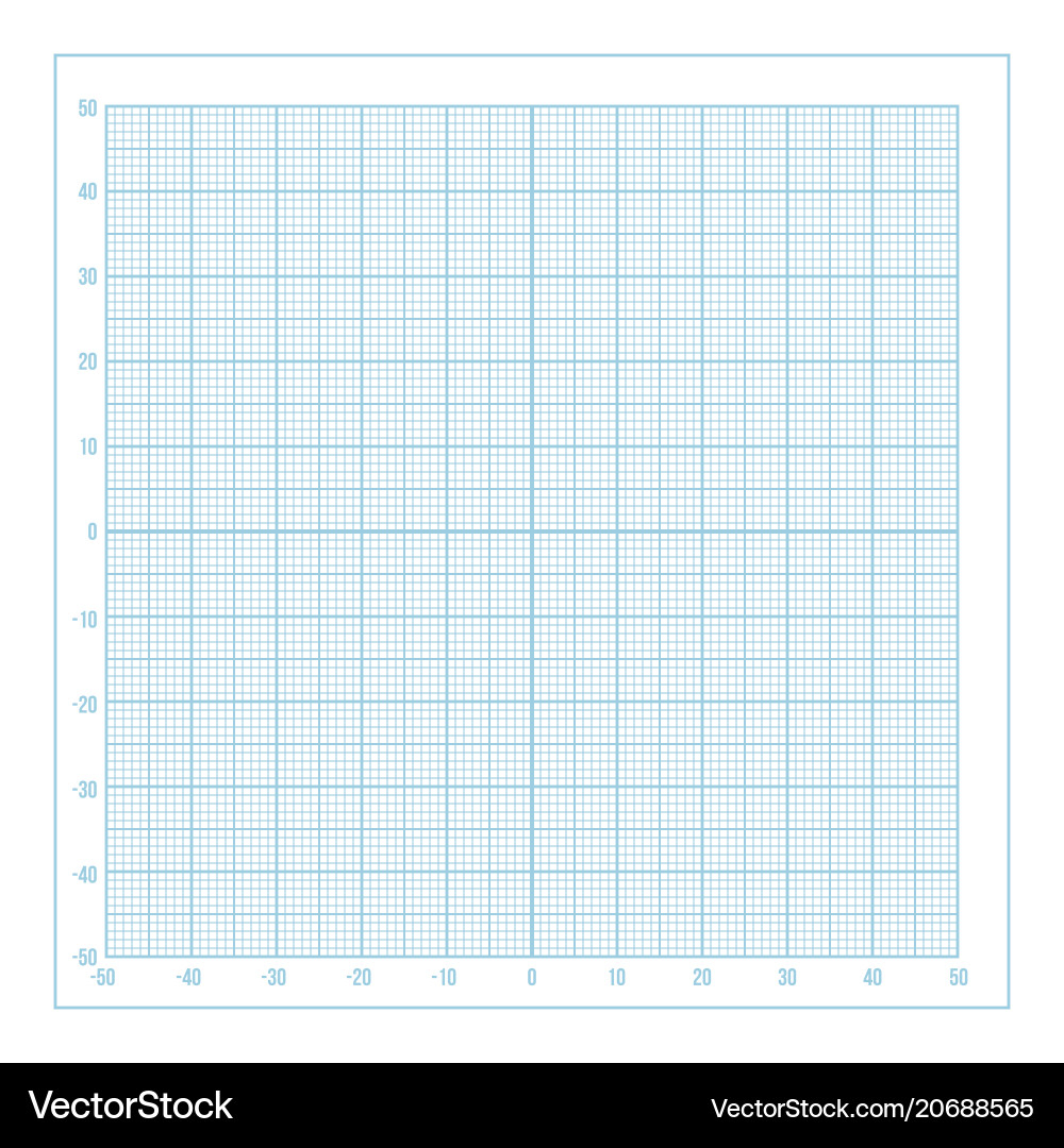 Metric Graph Paper Royalty Free Vector Image VectorStock