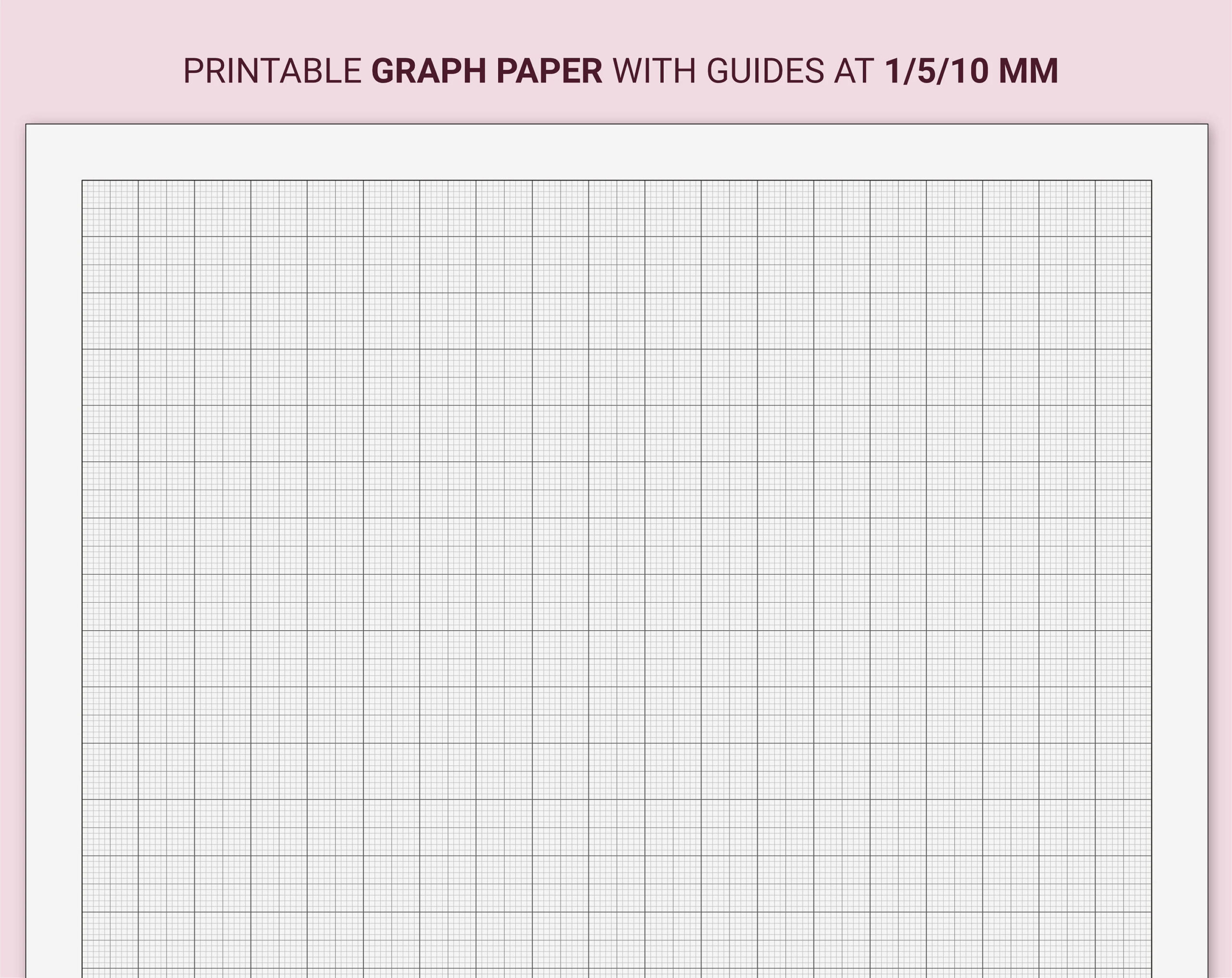 Printable Graph Paper Free Math