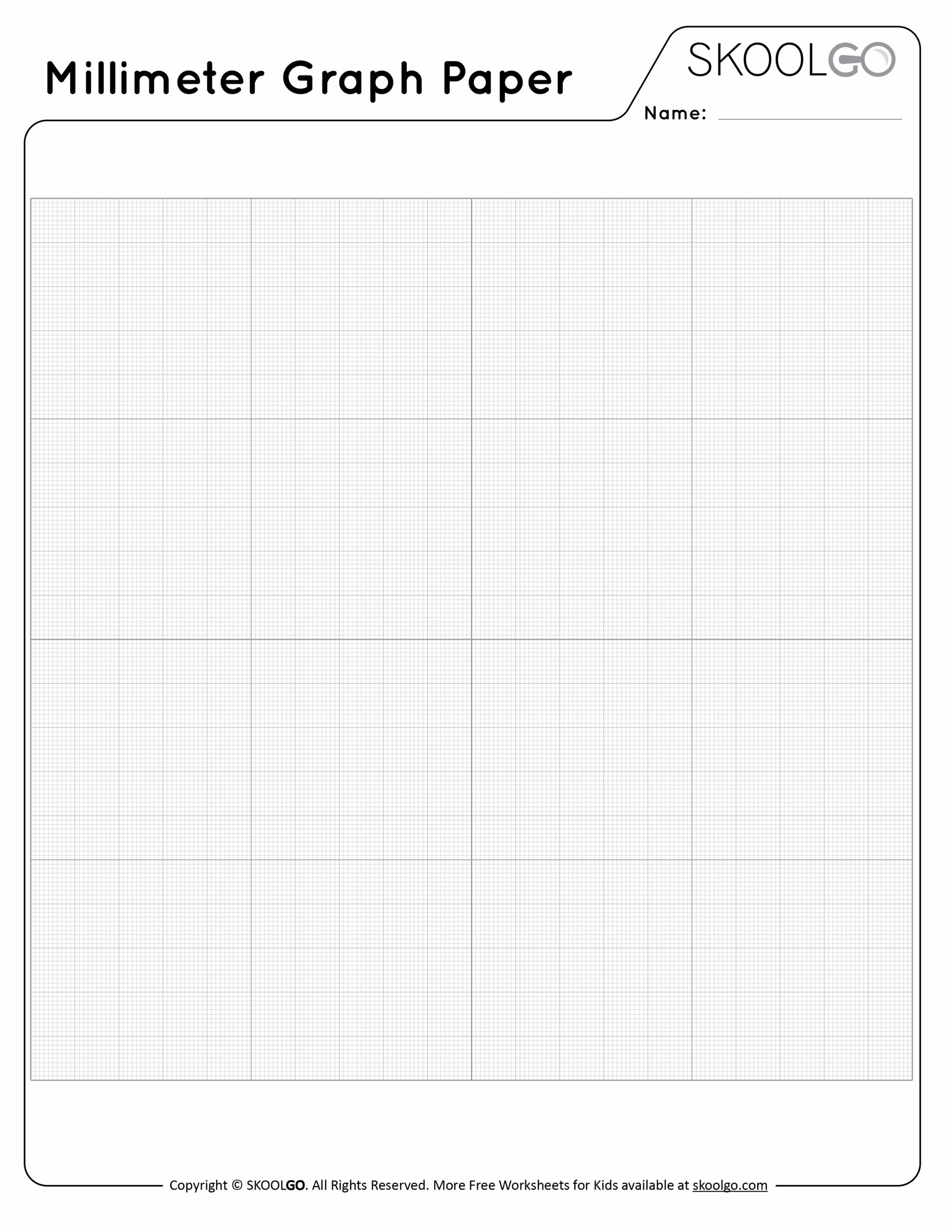 Printable Graphing Paper Free