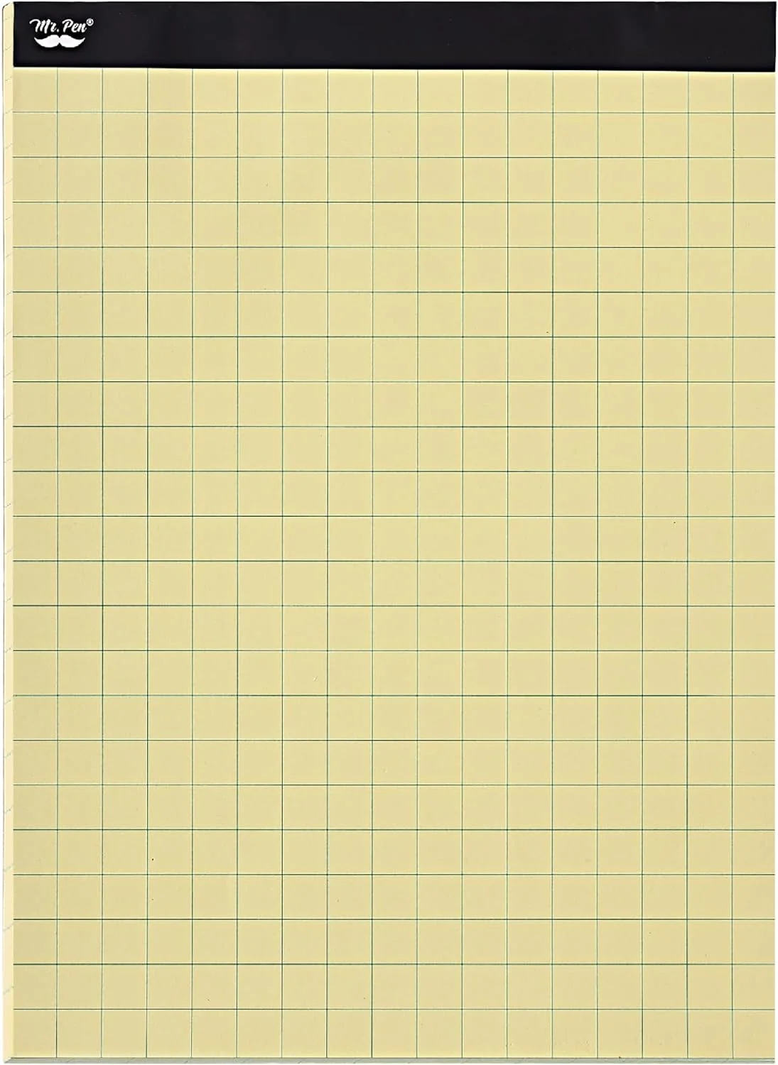 Mr Pen 2x2 9 x12 Graph Paper Yellow 55 Sheets Walmart Business Supplies
