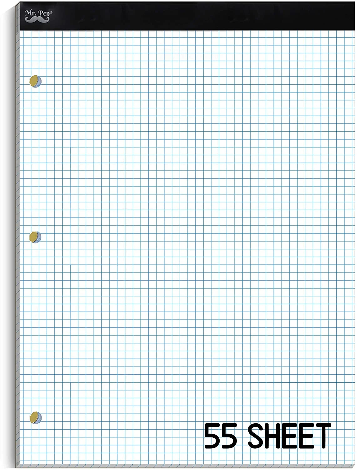 Mr Pen 5x5 Engineering Graph Paper 55 Sheets 8 5 x11 3 Hole Punched School Supplies Grid Writing Notebook Walmart Business Supplies