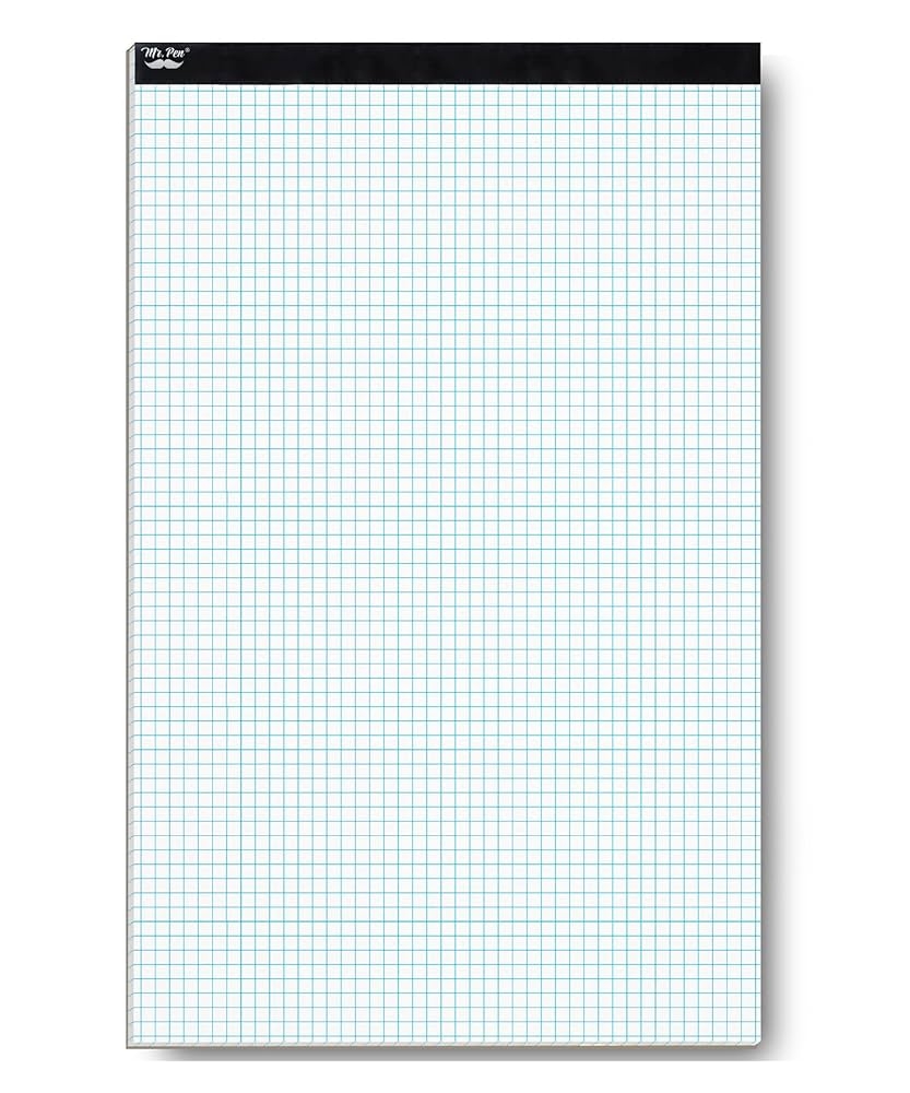 Mr Pen Graph Paper Grid Paper 4x4 4 Squares Per Inch 17 x11 22 Sheet Amazon co uk Stationery Office Supplies