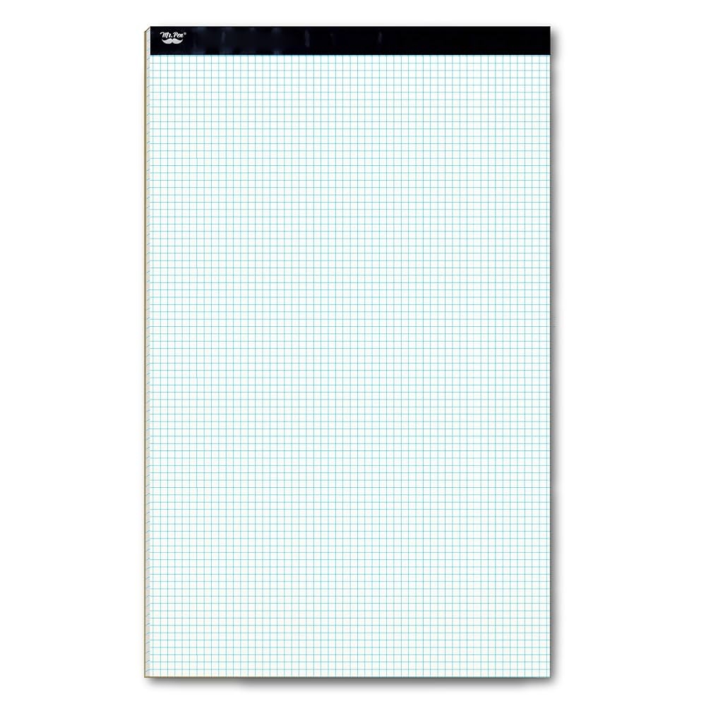 Mr Pen Large Graph Paper Pads 11 X 17 Inches 22 Sheets 5x5 5 Squares Per Inch Blueprint 11 X 17 Grid Paper Pad Math Notebook Buy Online At Best Price