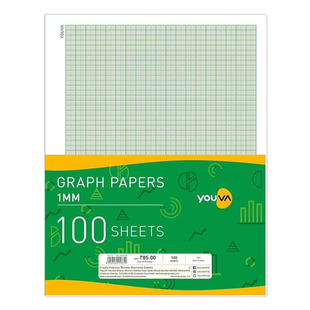 Graph Paper Green Colour