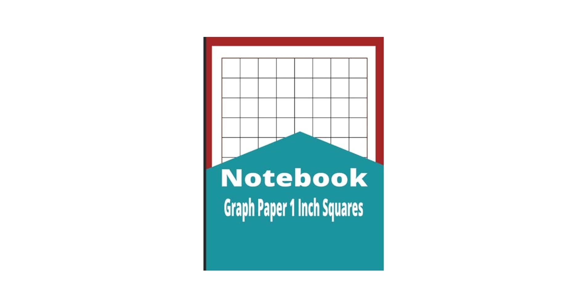 Notebook Graph Paper 1 Inch Squares Blank Graphing Paper 8 5 X 11 Grid Paper Large Sheets 1 Inch Square 100 Pages Thick Lines Notebook Publish Hector Amazon Books