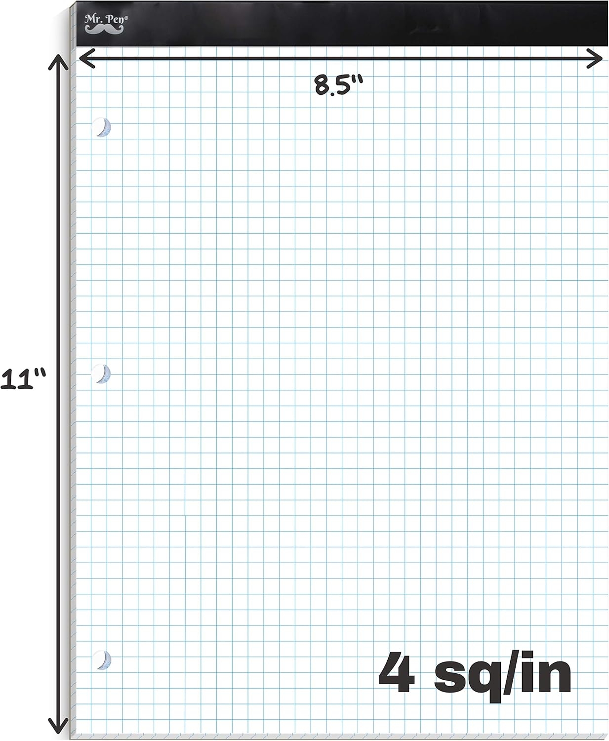 Notebook Paper Wide Ruled Large Graph Paper Pad 22 x17 1 4 Grid 50 Sheets Architecture Engineering Large Grid Graph Paper