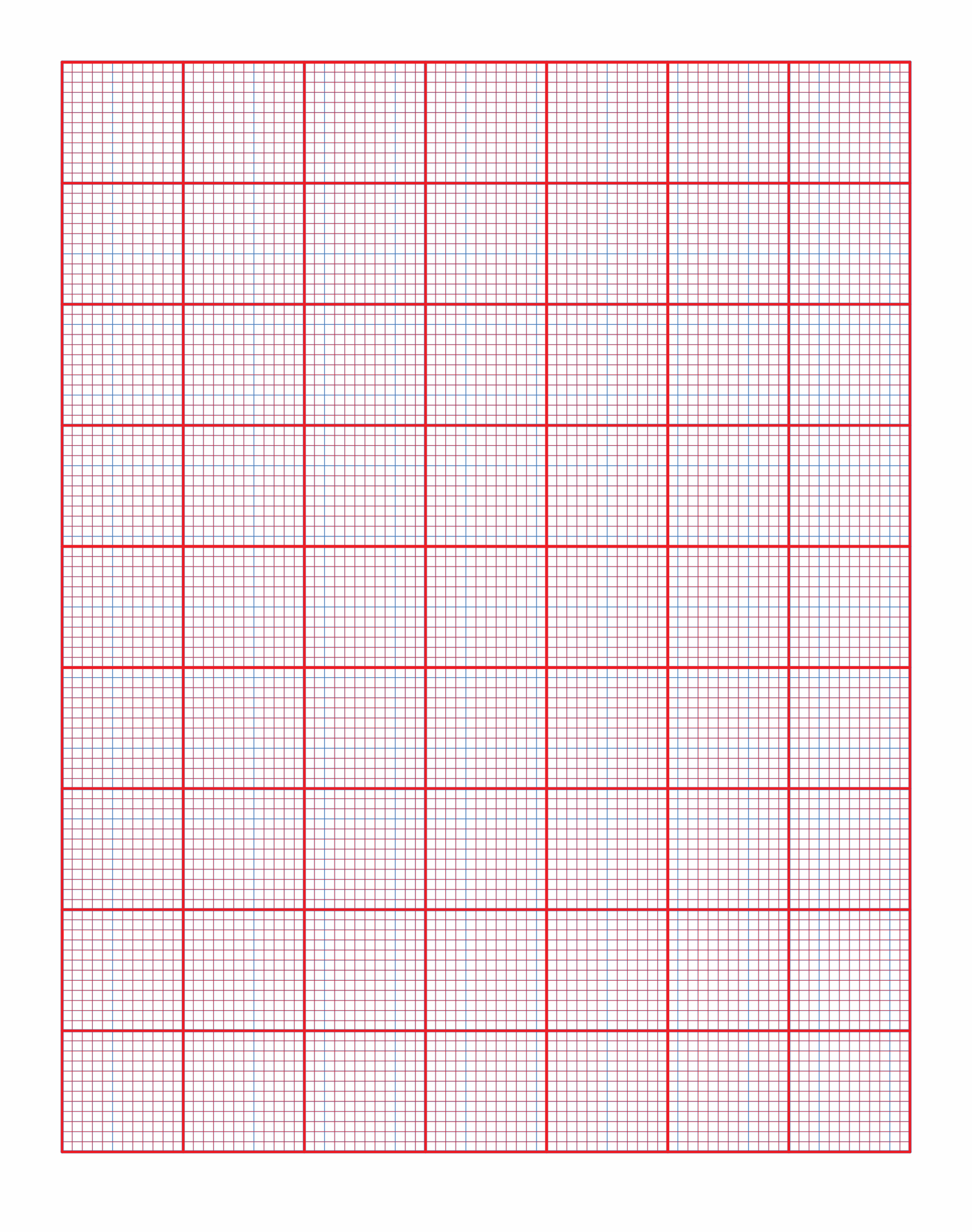 Online Printable Crochet Graph Paper Template