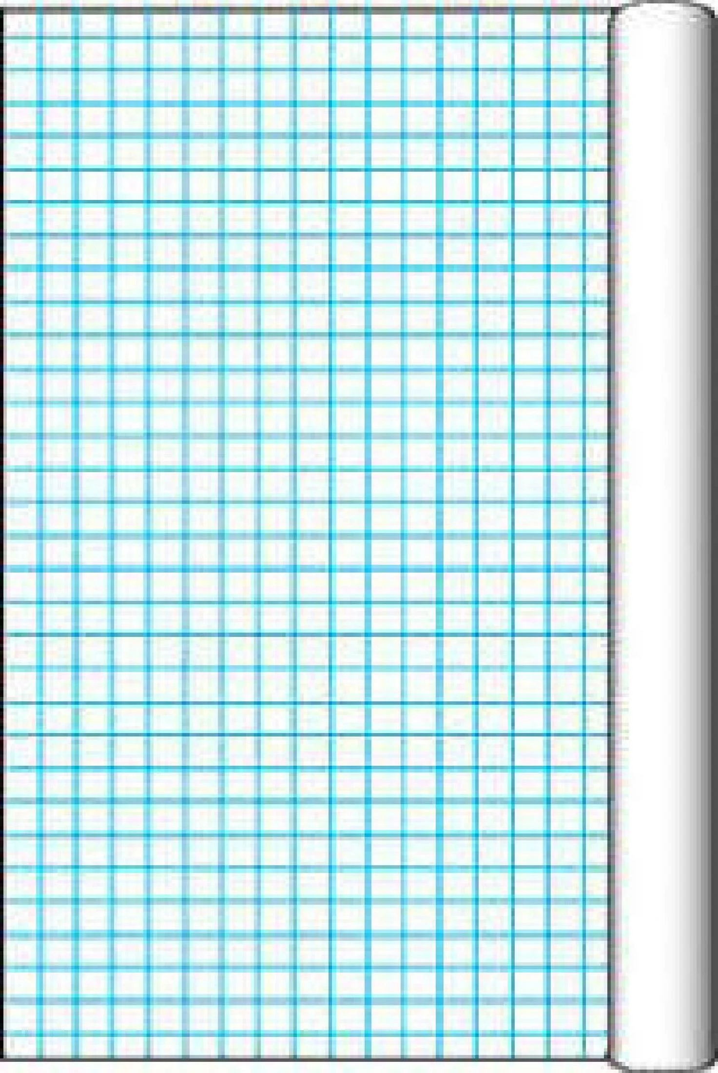 Pacon Grid Paper Roll White 1 Quadrille Ruled 34 X 200 1 Roll Walmart