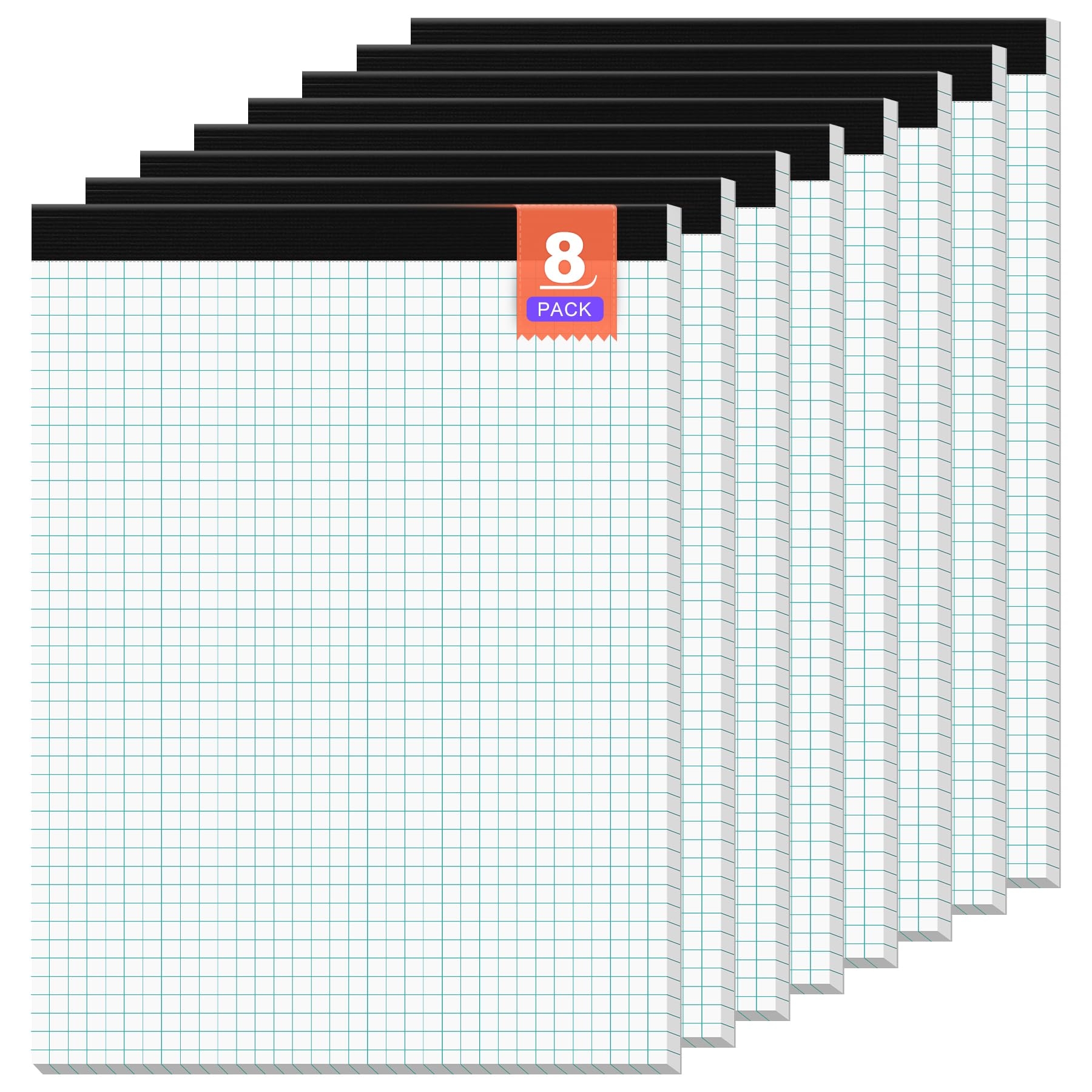 Papel Cuadriculado 1 2 Inch Graph Paper CADMUSPRO Letter 8 5x11 Graph Paper Pad 1 4 Quad Graph Paper Journal Large Grid Paper
