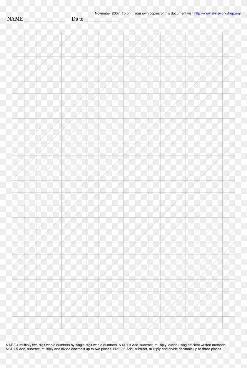 Printable Graph Paper 1 Cm Grid