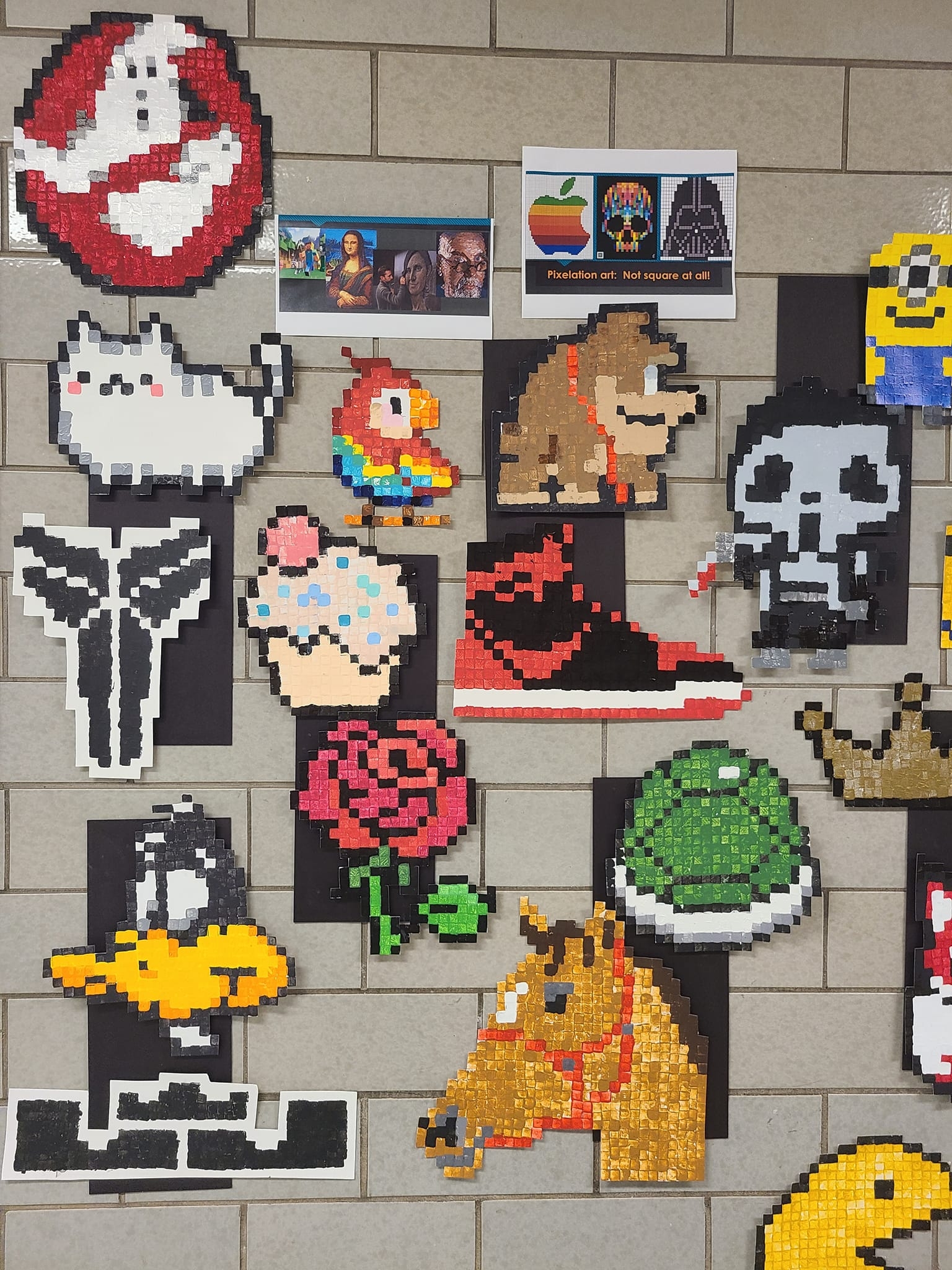 Pixel Art Fun My Art Lesson