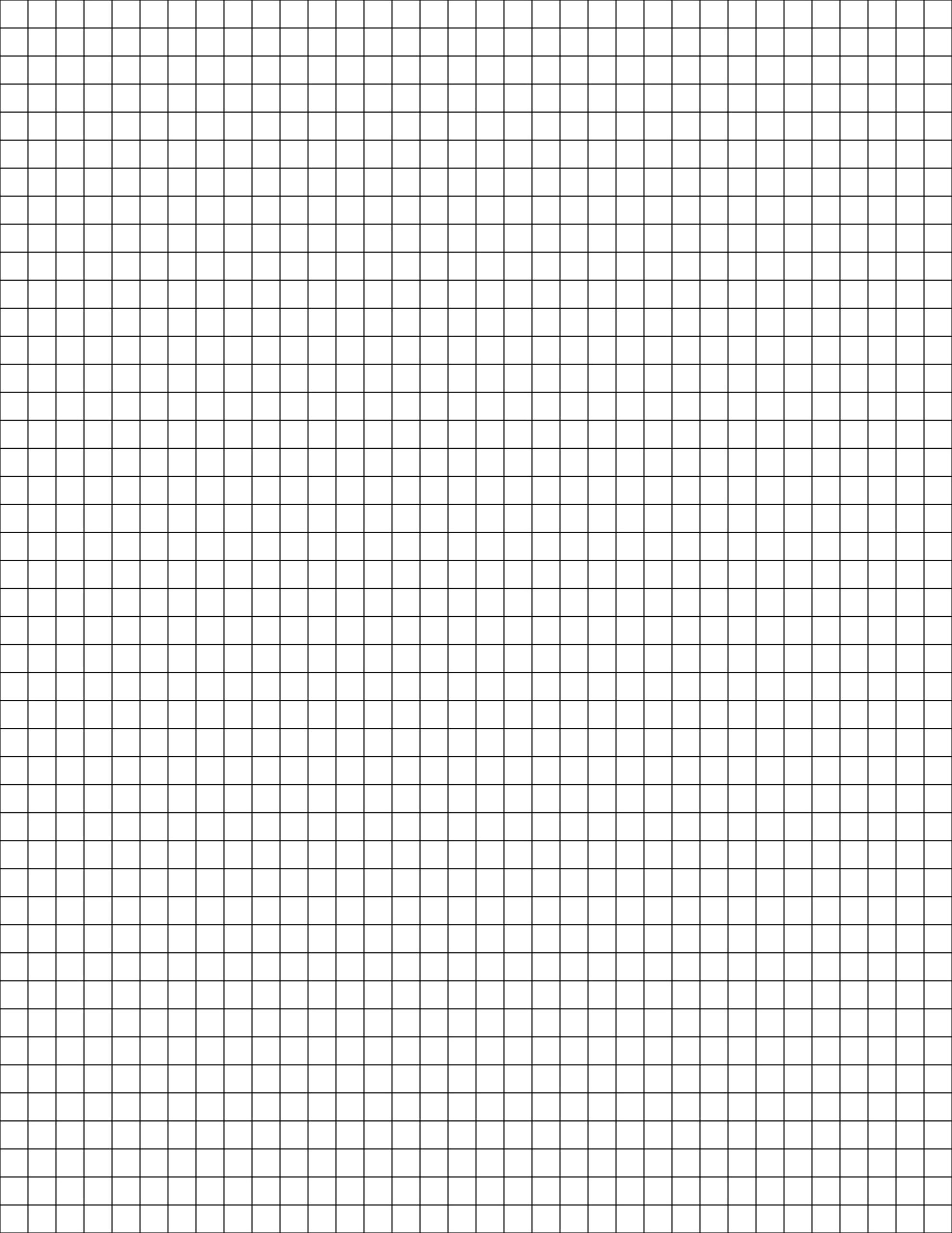 Plain Graph Paper Instant Download 8 5 X 11 Inches Etsy