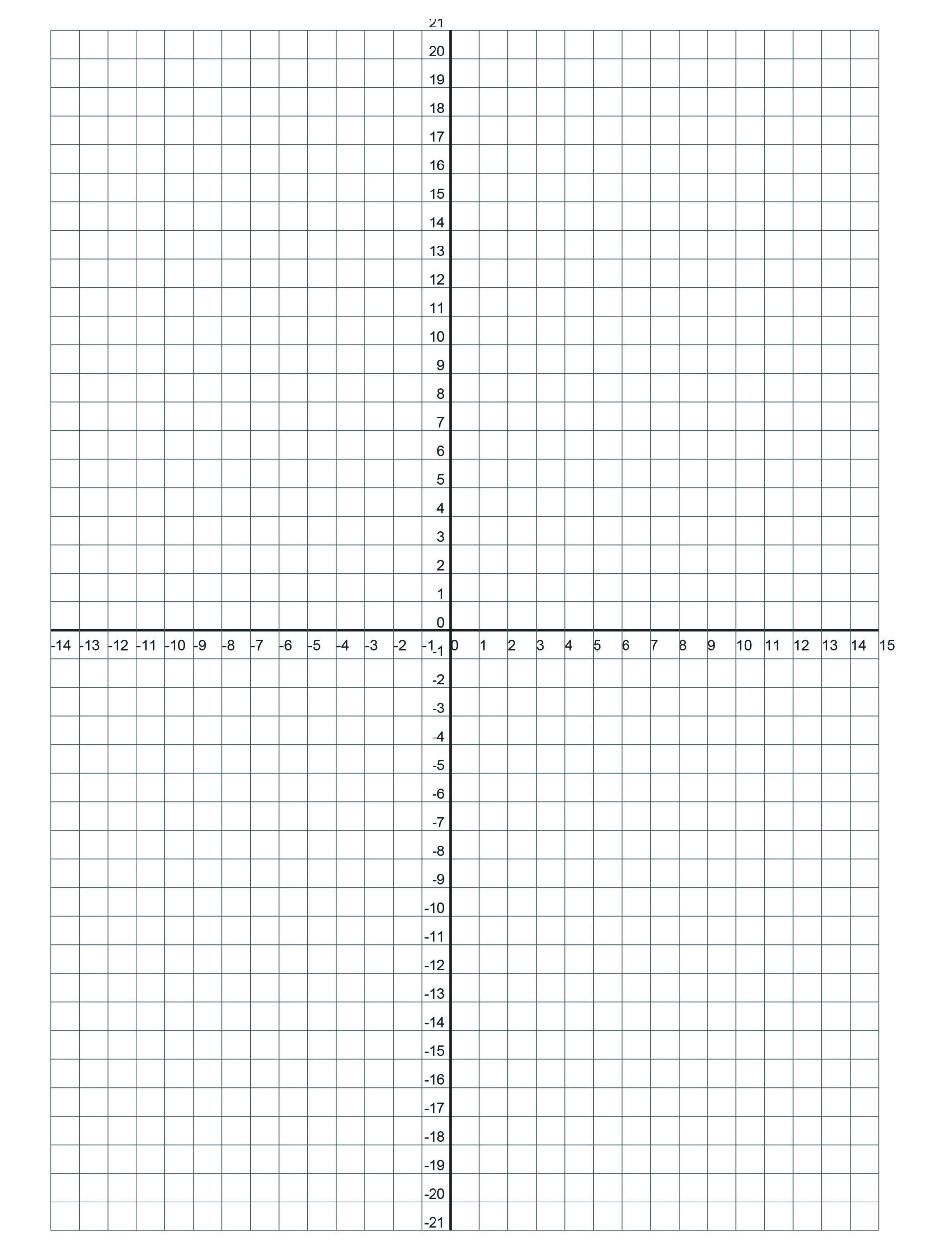 Plain Graph Paper PDF Graph Paper Page