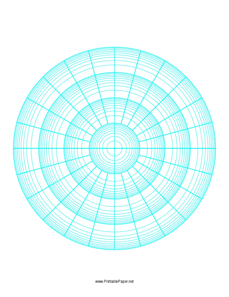 Polar Graph Paper Waves Download Printable PDF Templateroller