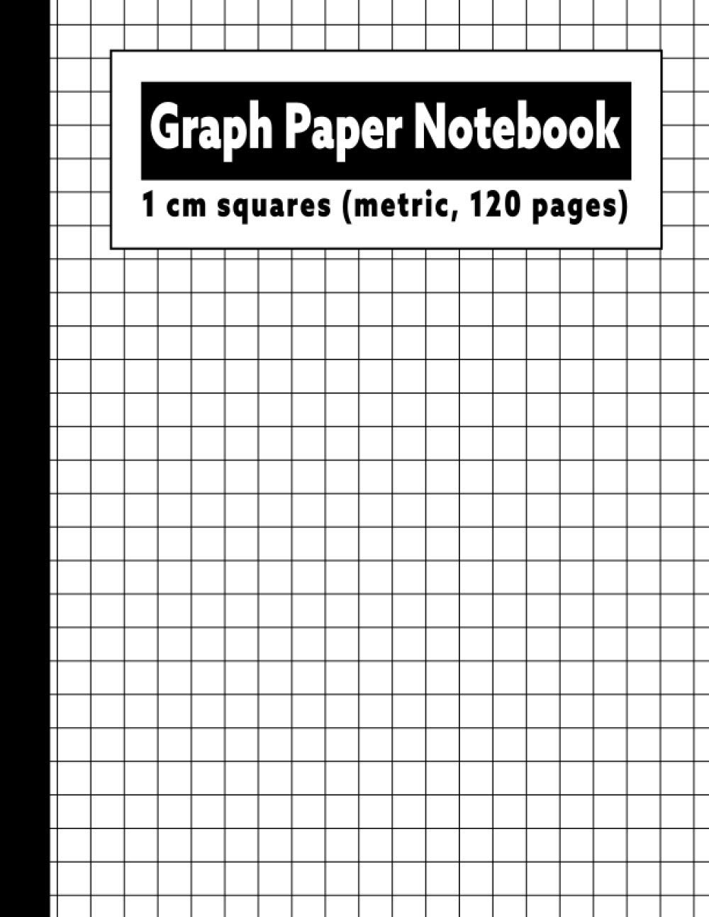 Printable 1cm Graph Paper Graph Paper Notebook 1 Cm Square Grid Squared Graphing Paper Blank Quad Ruled Minimalist Graph Paper Cover Squared Notebook