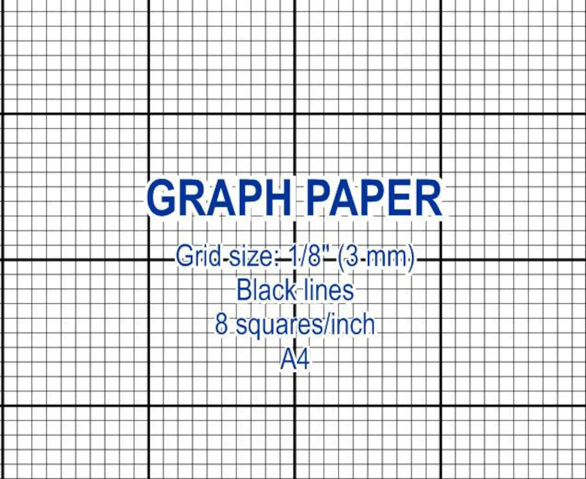 Printable Cross Stitch Graph Paper Cross Stitch Graph Paper Cross Stitch Grid Paper 8 1 2 X 11 Inch A4 Create Your Own Cross Stitch Pattern