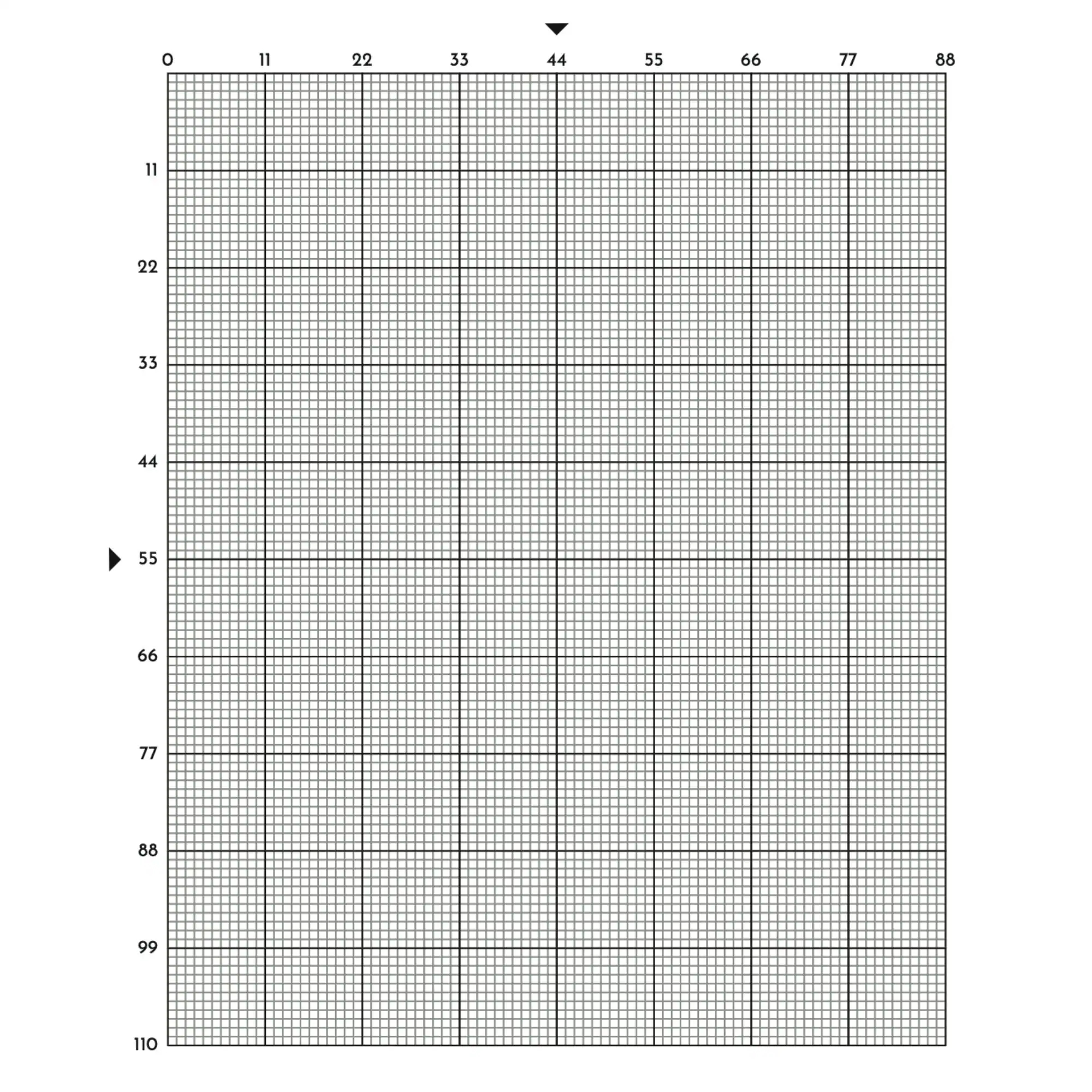 Printable Cross Stitch Graph Paper Graph Paper For Cross Stitch 10 11 14 16 18 And 22 Count Included PDF Files Cross Stitch Graph Etsy