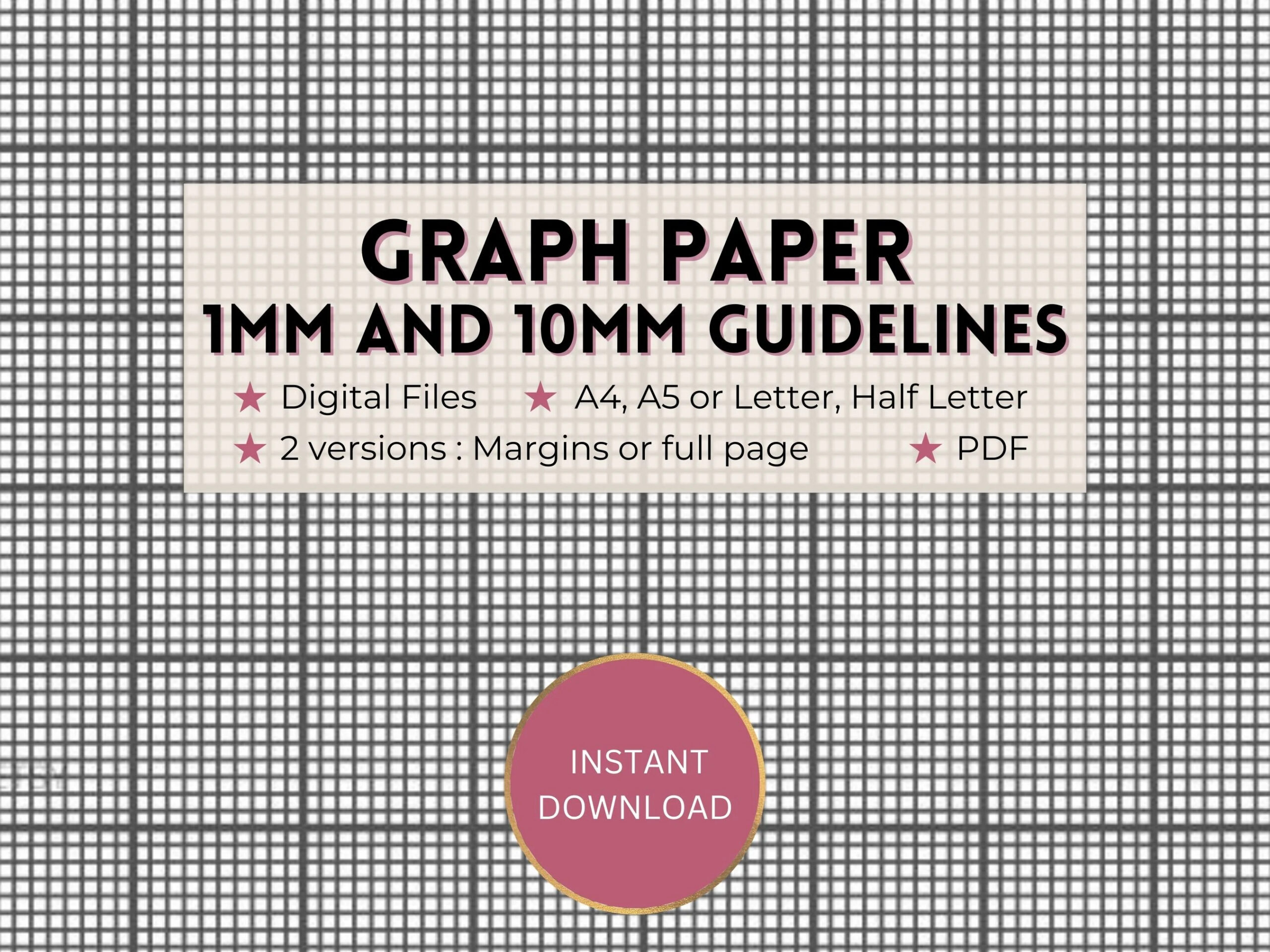 Printable Graph Paper 1mm