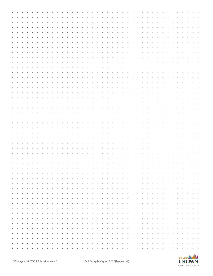 Printable Graph Paper ClassCrown