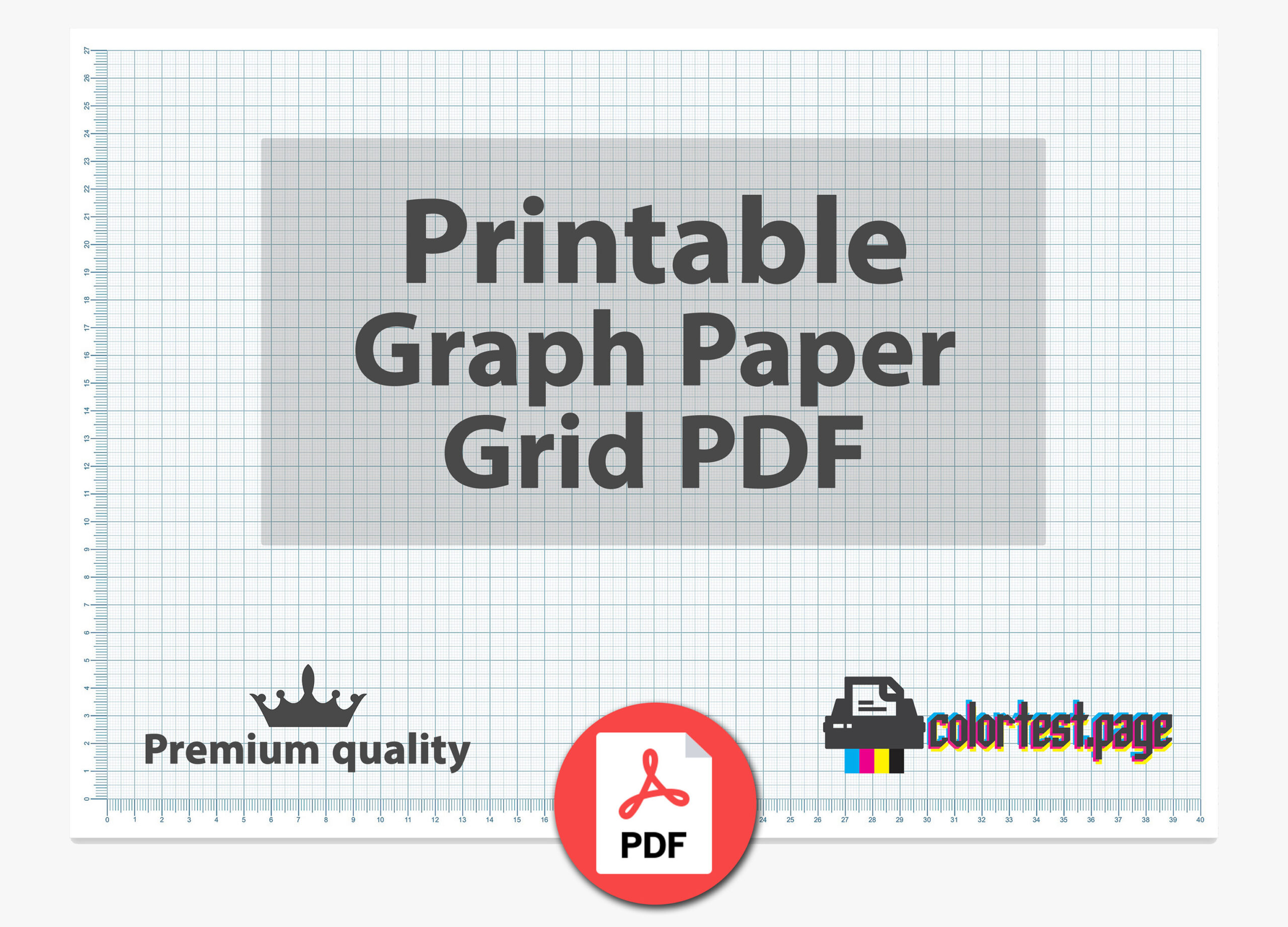 Graph Paper Pdf Printable Free