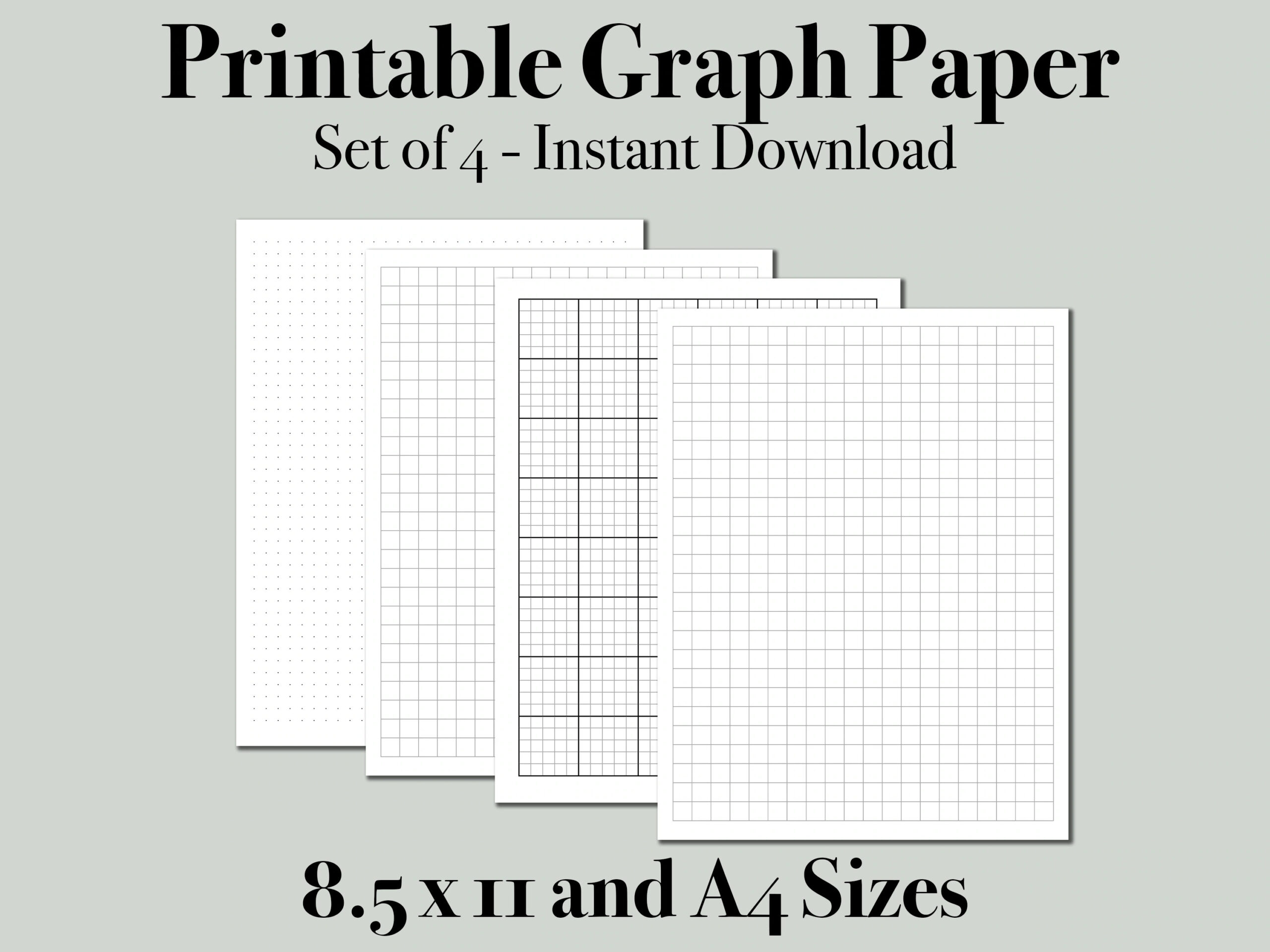 Printable Graph Paper PDF Dot Grid Paper Bullet Paper Grid Paper Digital Graph Paper Journal Graph Paper Graphing Paper Etsy New Zealand