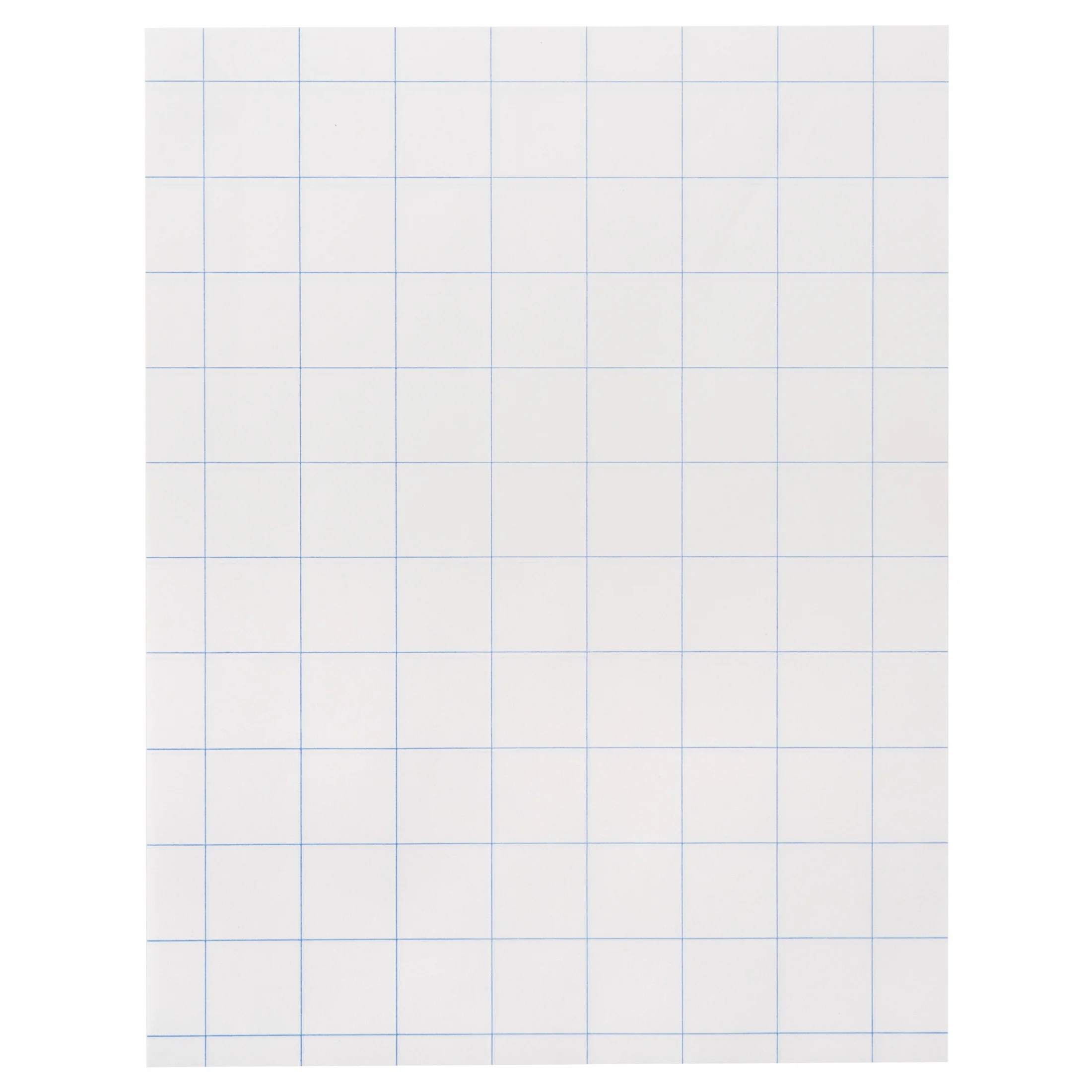 School Smart 8 1 2 X 11 Inch Graph Paper 500 Sheets 1 2 Inch Ruled Double Sided White Walmart