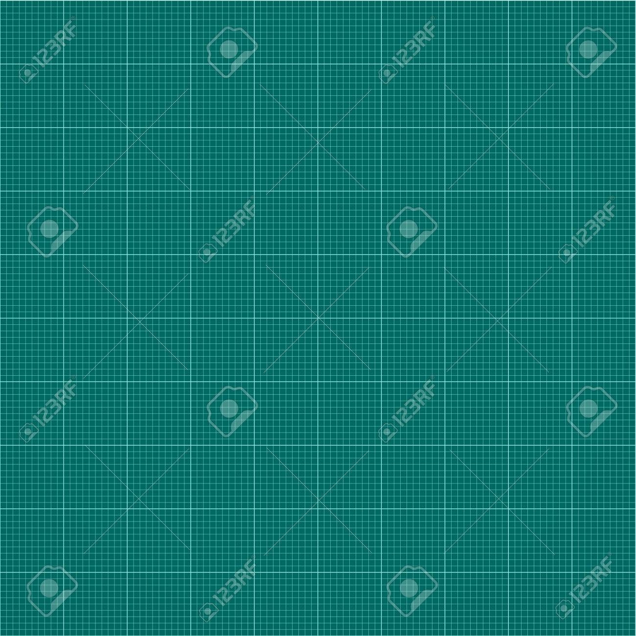 Seamless Millimeter Grid Graph Paper Engineering Paper Dark Green And White Color Royalty Free SVG Cliparts Vectors And Stock Illustration Image 59408287 