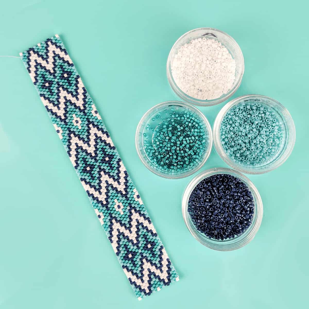 Printable Seed Bead Graph Paper