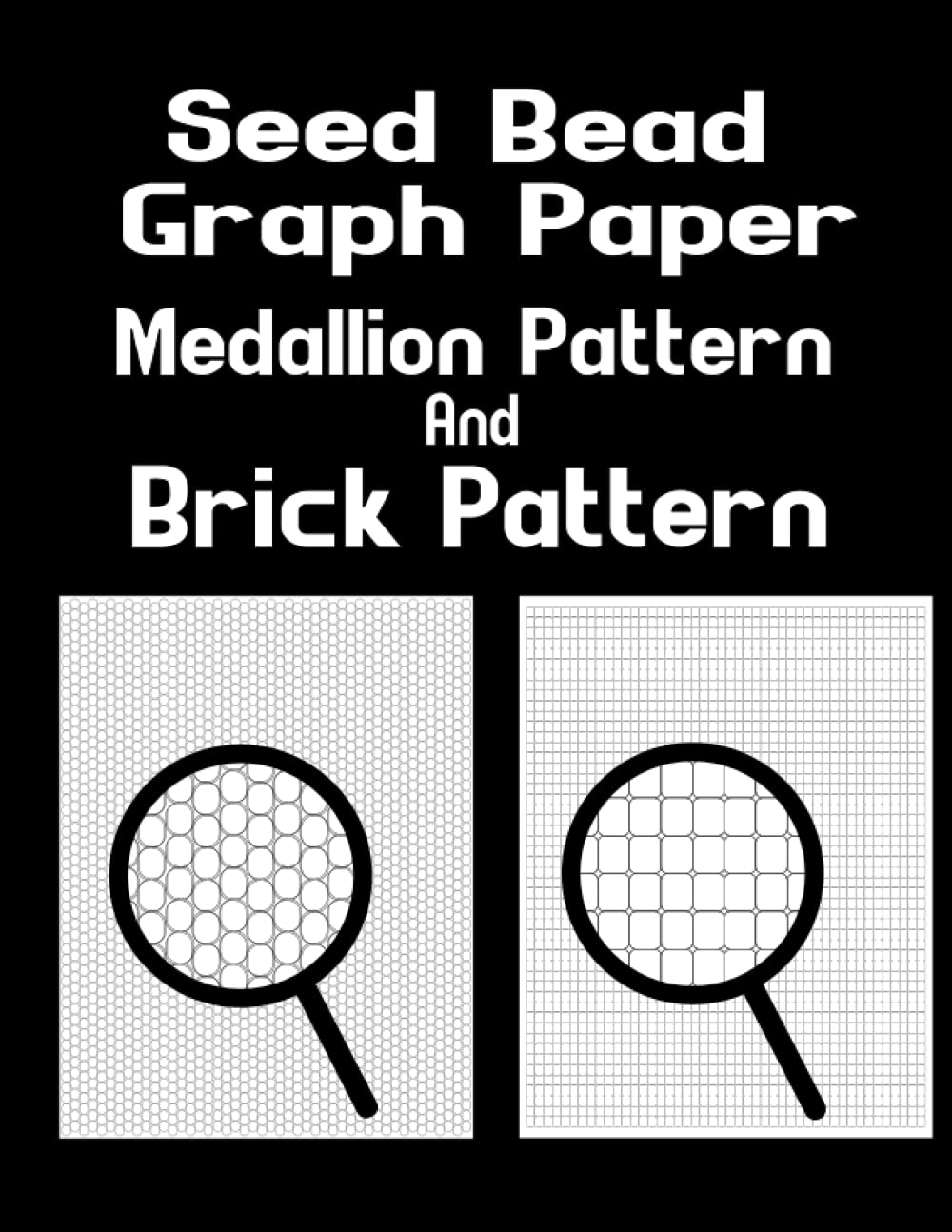 Seed Bead Graph Paper Brick Pattern And Medallion For Beading Designs Danial Amazon Books