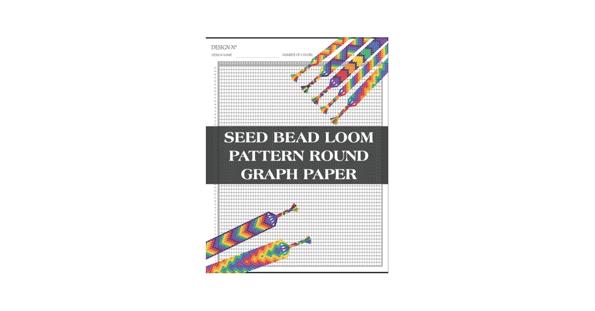 Seed Bead Loom Pattern Round Graph Paper Beading Graph Paper For Beadwork Design Creation Bonus Shopping List Sheets Included Pipaluk Nanook 9798417220005 Amazon Books